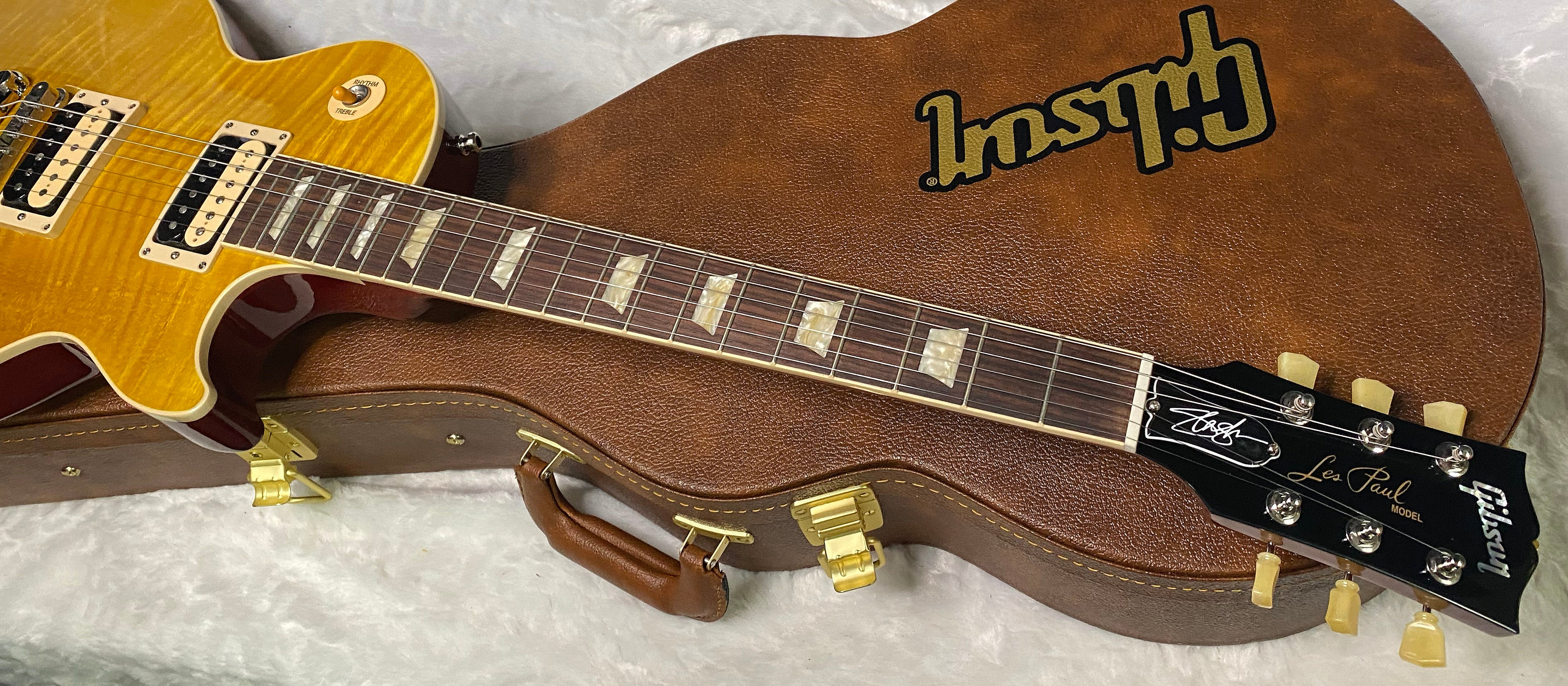 NEW ! Gibson Les Paul Slash - Appetite Burst - Beautiful Flame Top - Authorized Dealer - 9 lbs - G07348
