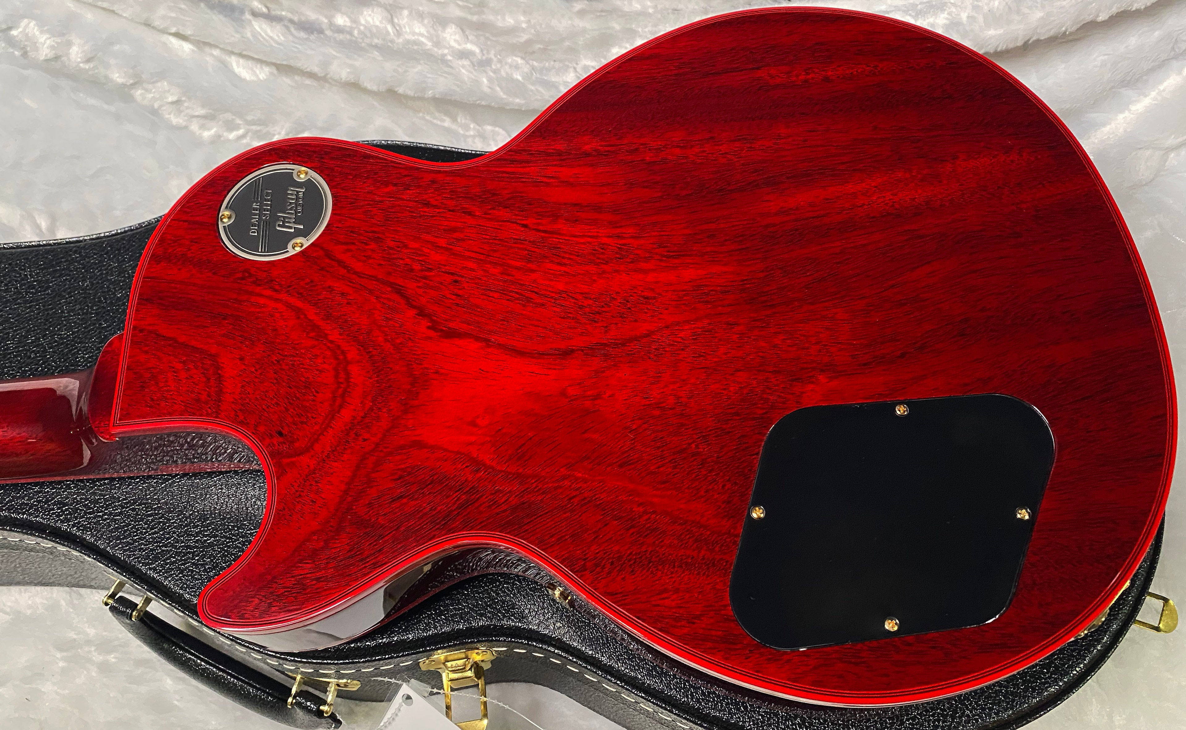 NEW! Gibson Dealer Select Custom Shop Les Paul Custom Red Widow AAA Figured Flame Top - Authorized Dealer - 10 lbs - G07343