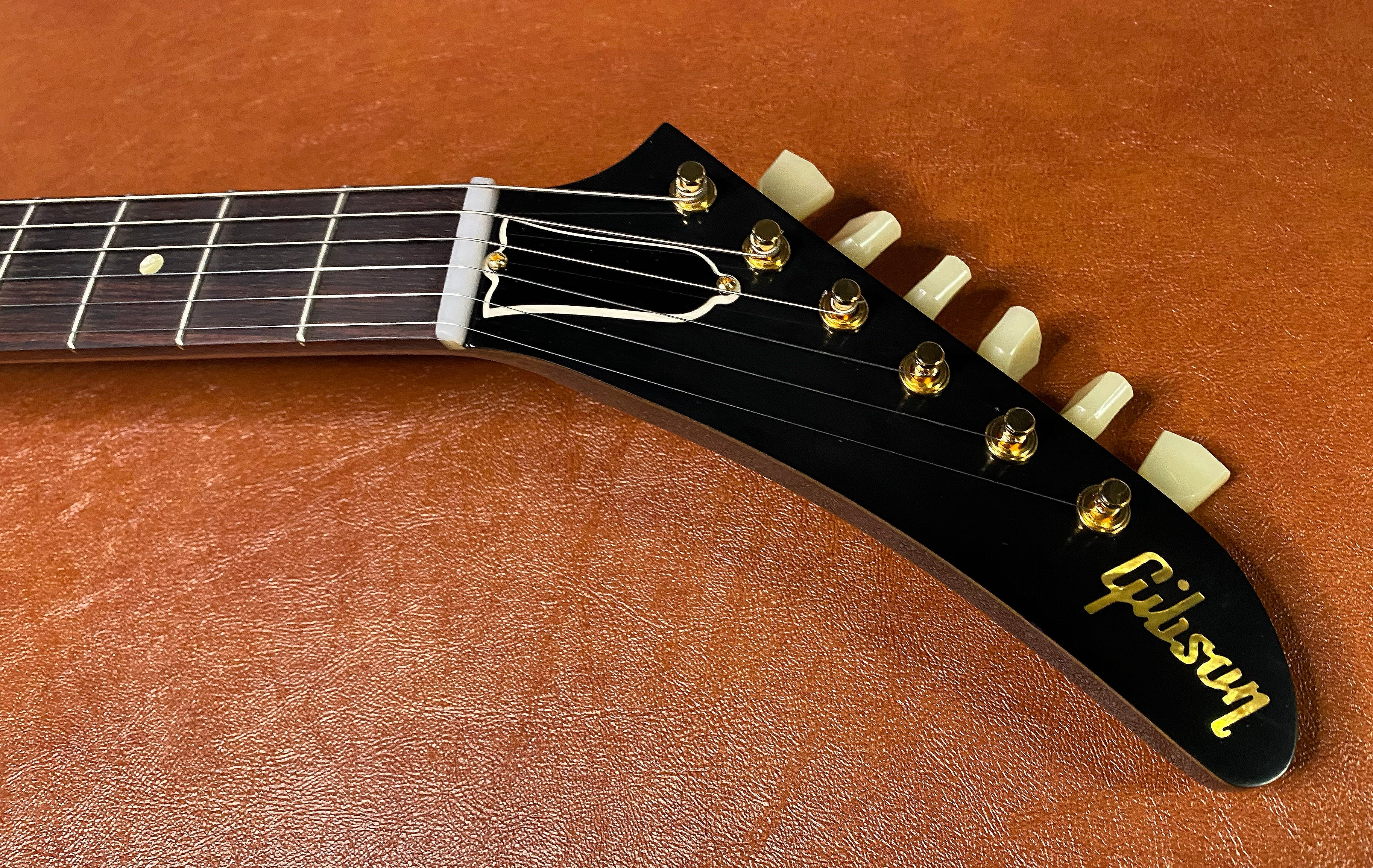 NEW! Gibson Custom 1958 Mahogany Explorer Reissue Electric Guitar - Antique Natural, VOS - Authorized Dealer - Only 7.4lbs - G07316
