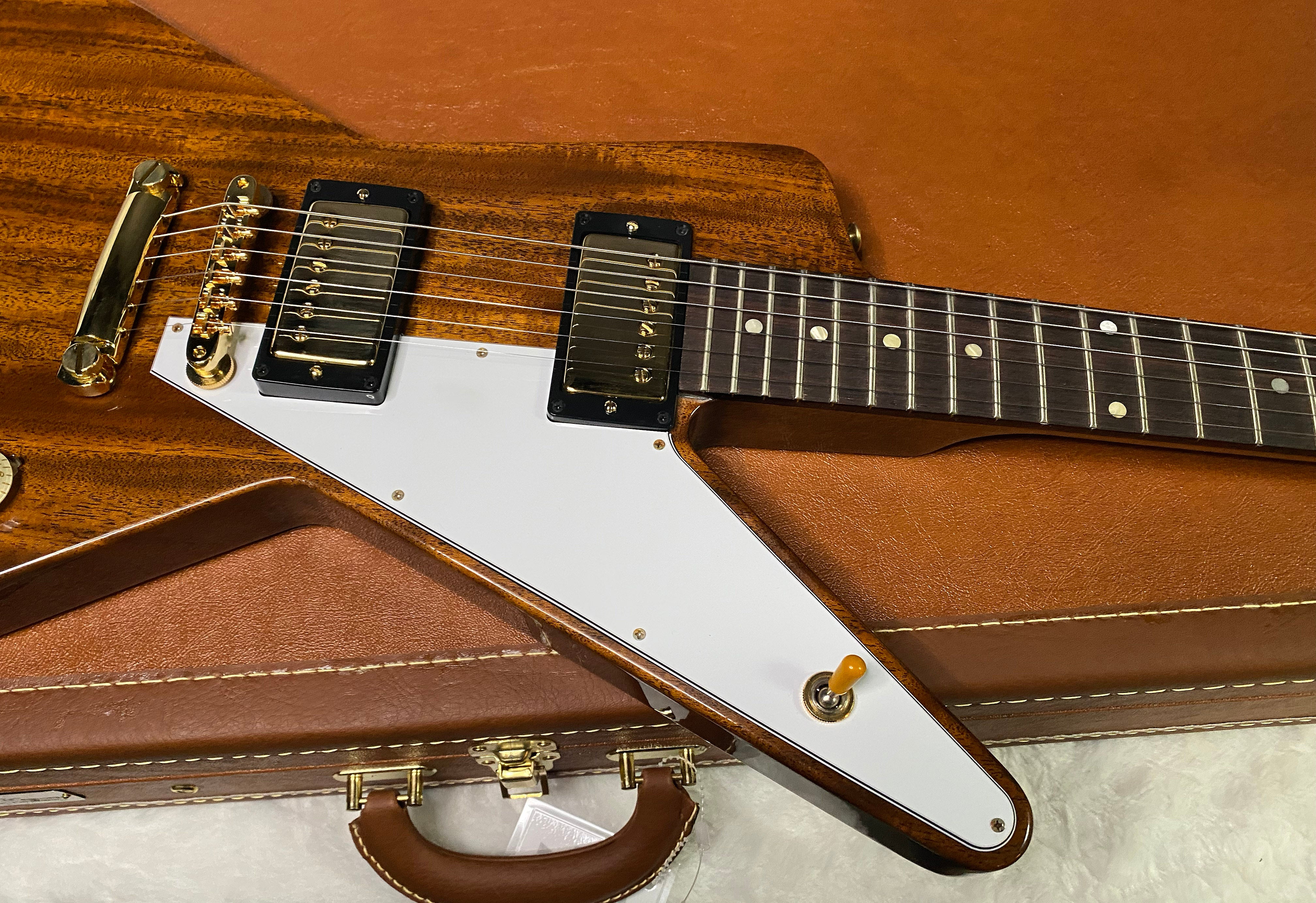 NEW! Gibson Custom 1957 Mahogany Futura Reissue Electric Guitar - Antique Natural, VOS - 7.8lbs - G07319