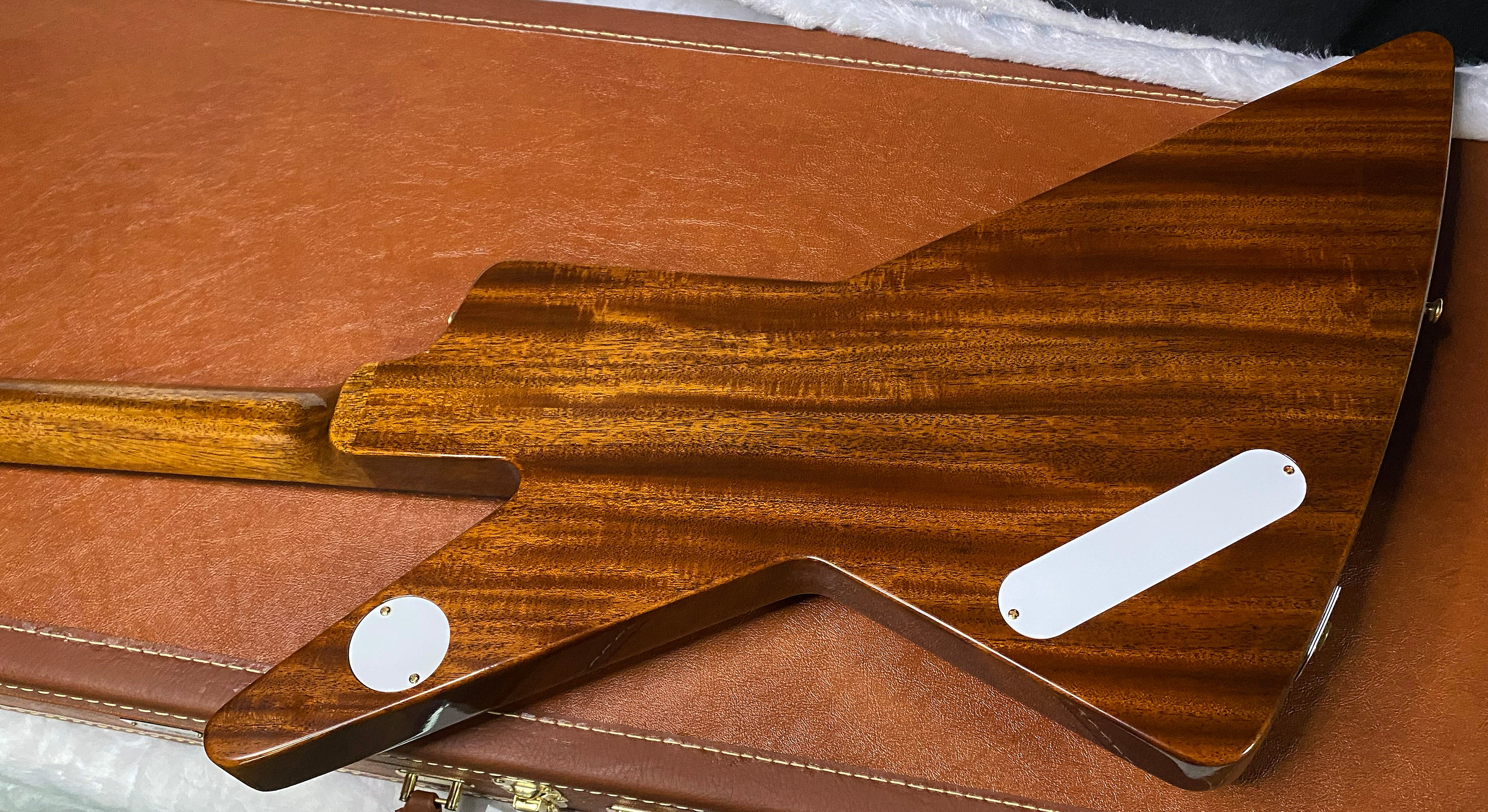 NEW! Gibson Custom 1957 Mahogany Futura Reissue Electric Guitar - Antique Natural, VOS - 7.8lbs - G07319