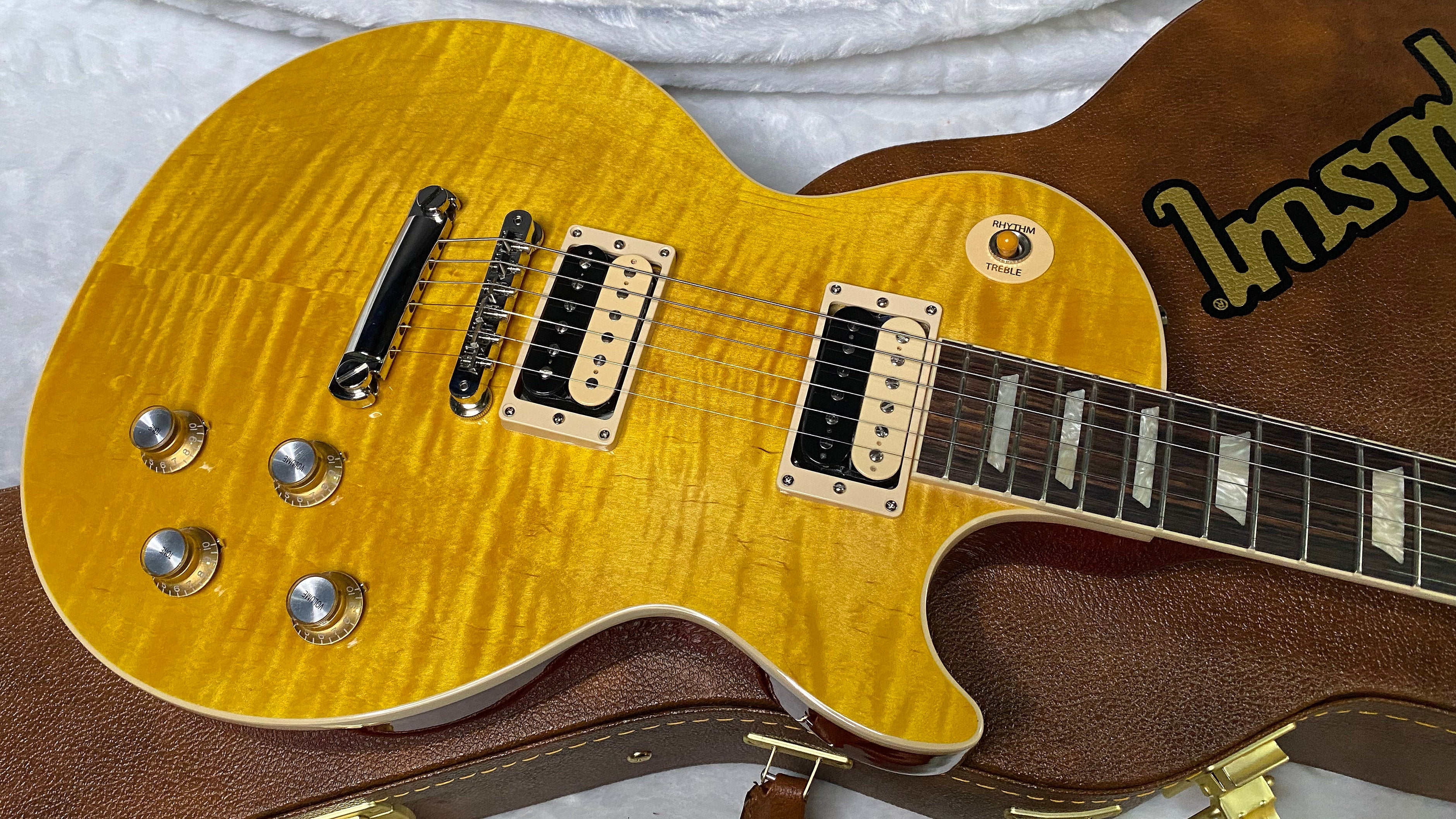 NEW ! Gibson Les Paul Slash - Appetite Burst - Beautiful Flame Top - Authorized Dealer - 8.8 lbs - G07347