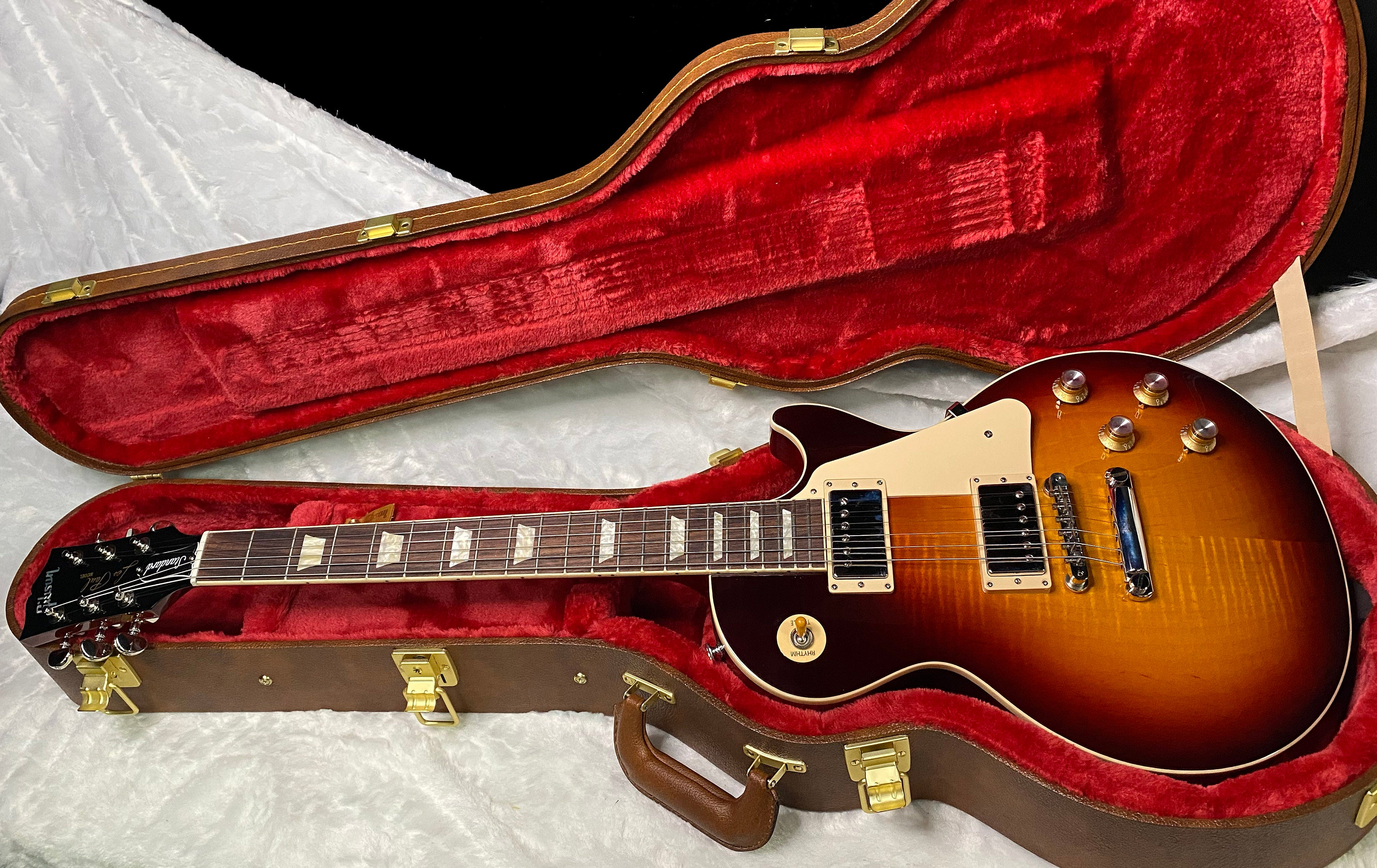NEW! Gibson Les Paul Standard '60s Bourbon Burst - Curly Flame Maple Top - Authorized Dealer - Only 8.7 lbs - G07300