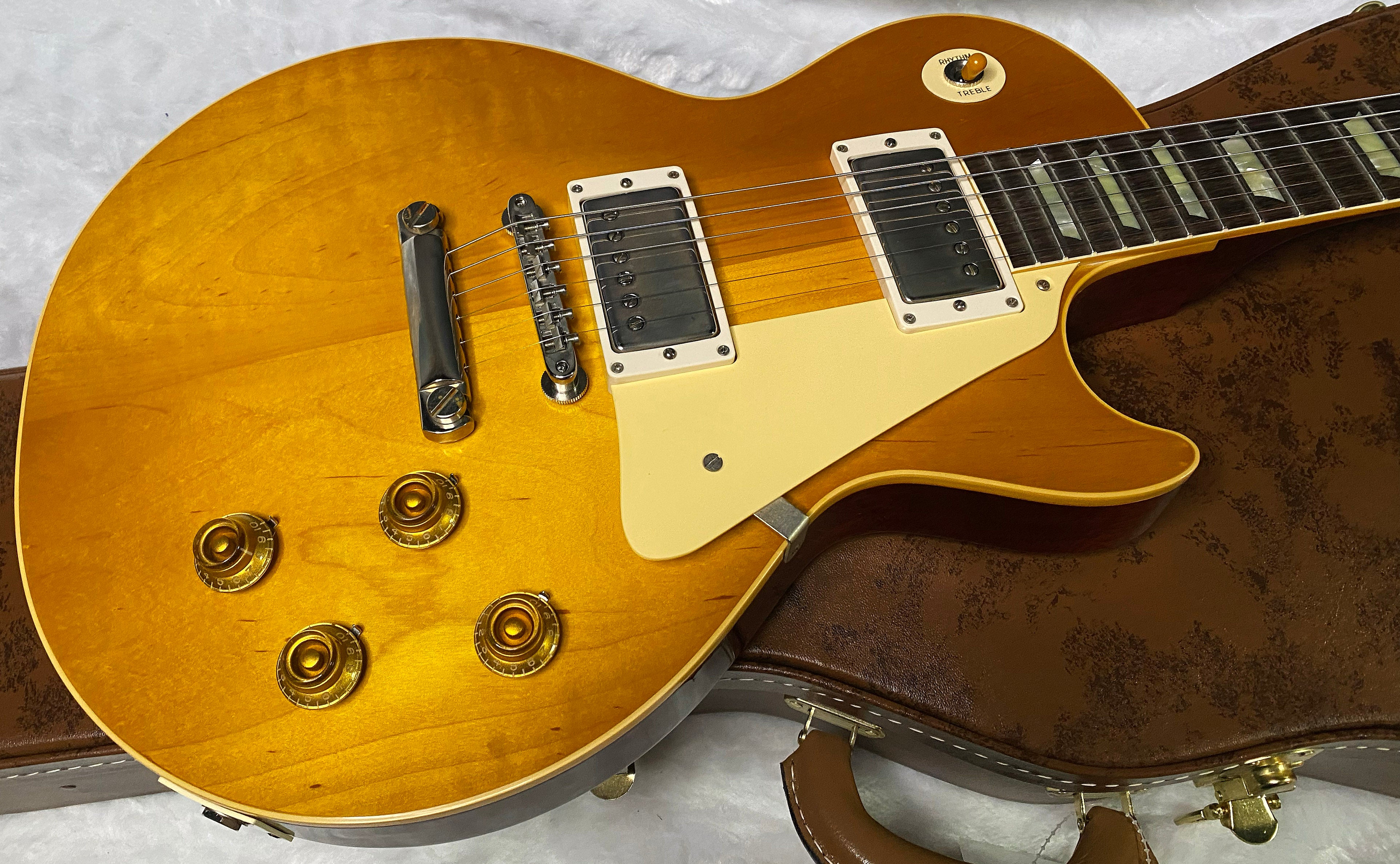 NEW ! Gibson Custom Shop '58 Les Paul Standard 1958 - Lemon Burst VOS - Lightly Figured Maple Top - Authorized Dealer -8.6 lbs - G07287