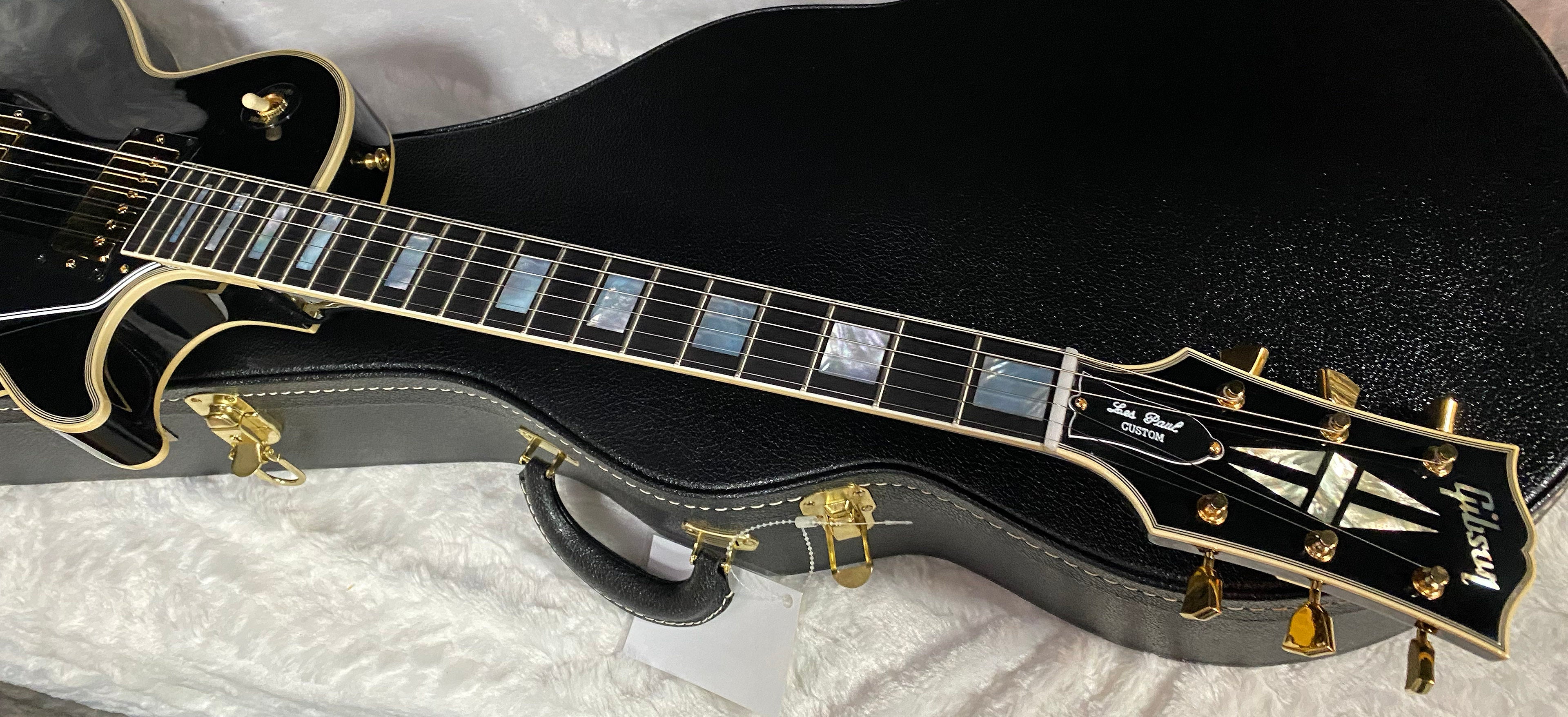 NEW! Gibson Custom Shop '68 Les Paul Custom Reissue - Gloss Ebony - Authorized Dealer - 9.2 lbs - G07303