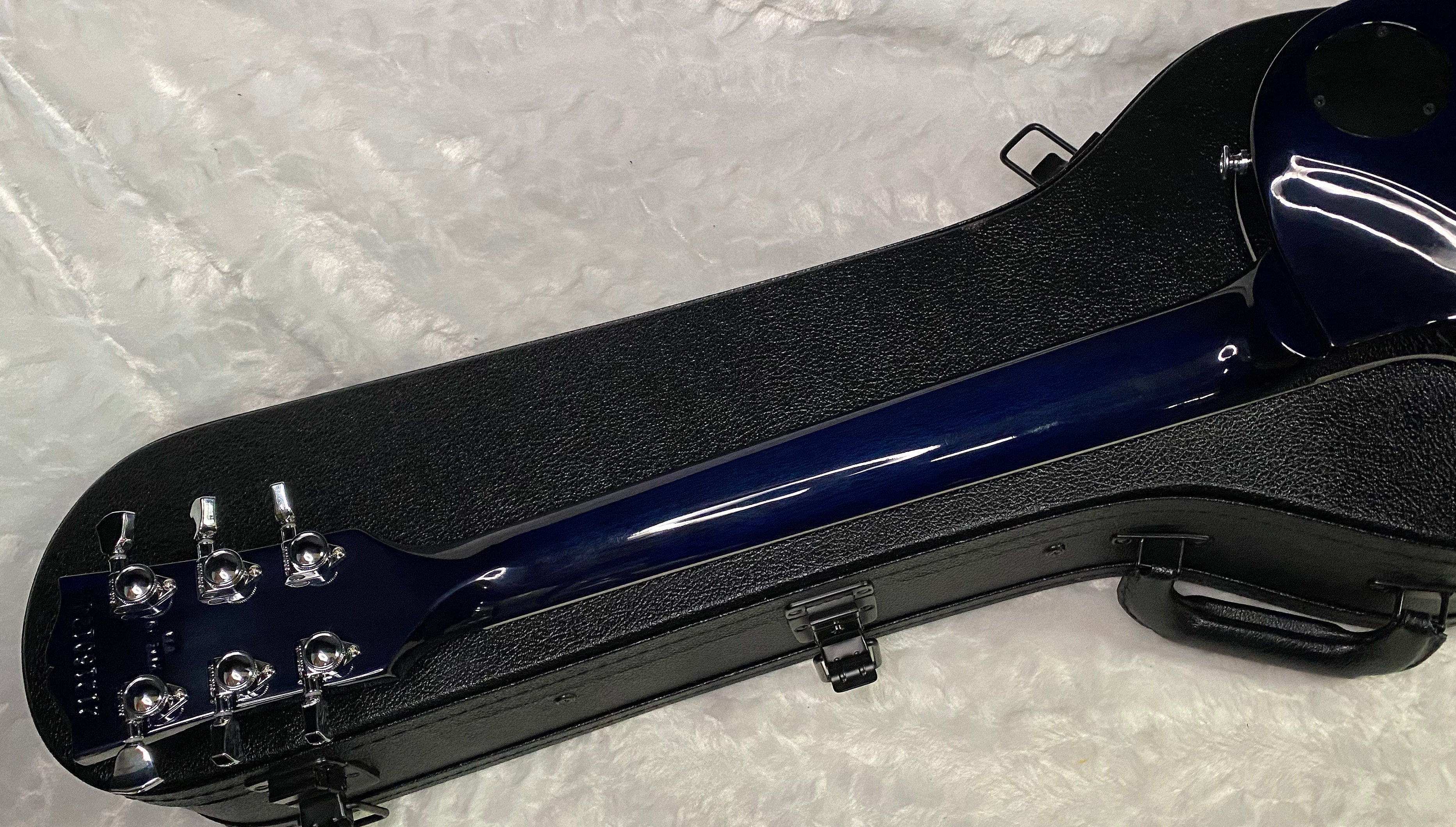 NEW ! Gibson Les Paul Modern Figured - Cobalt Burst - Beautiful Flame Top! Authorized Dealer - Only 7.85 lbs - G07298