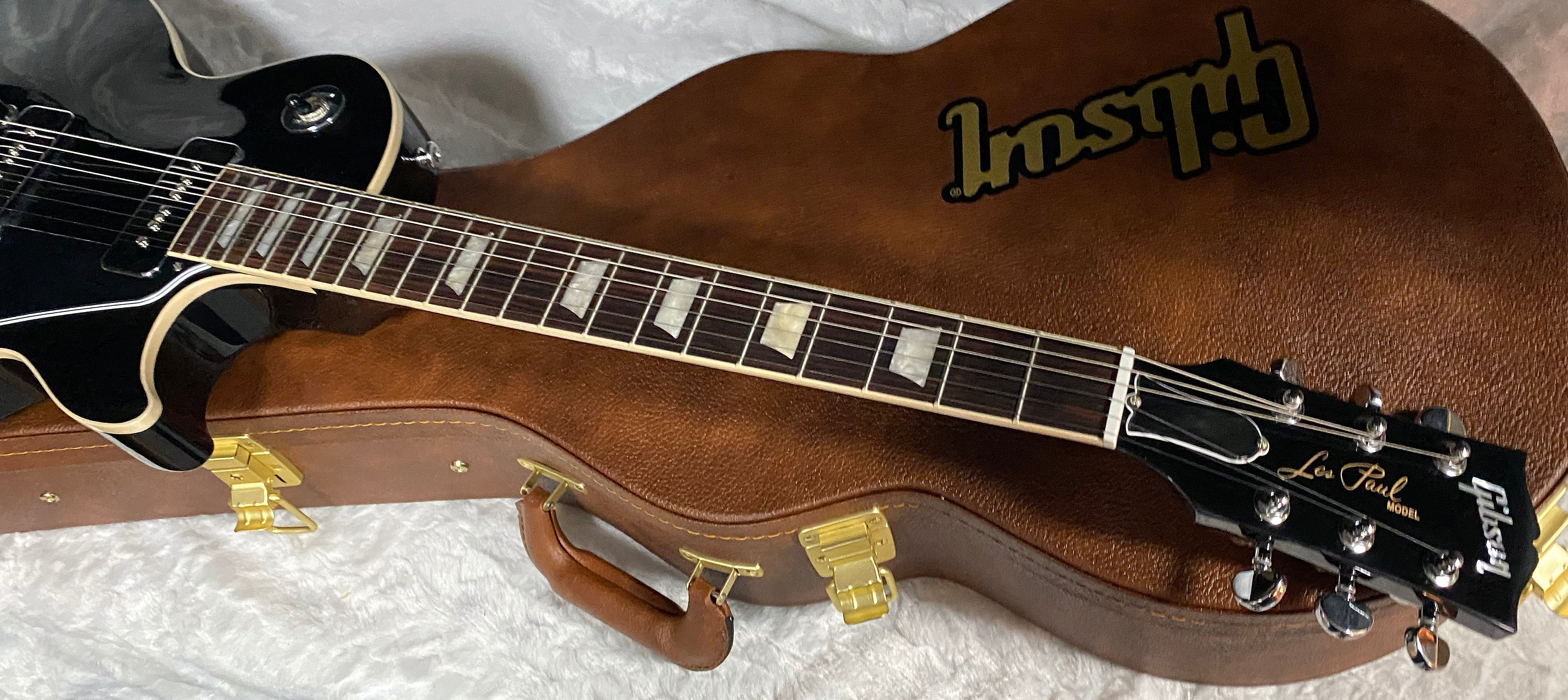 NEW ! Gibson Noel Gallagher Les Paul Standard Electric Guitar - Ebony - 10.4lbs - Authorized Dealer - G07290