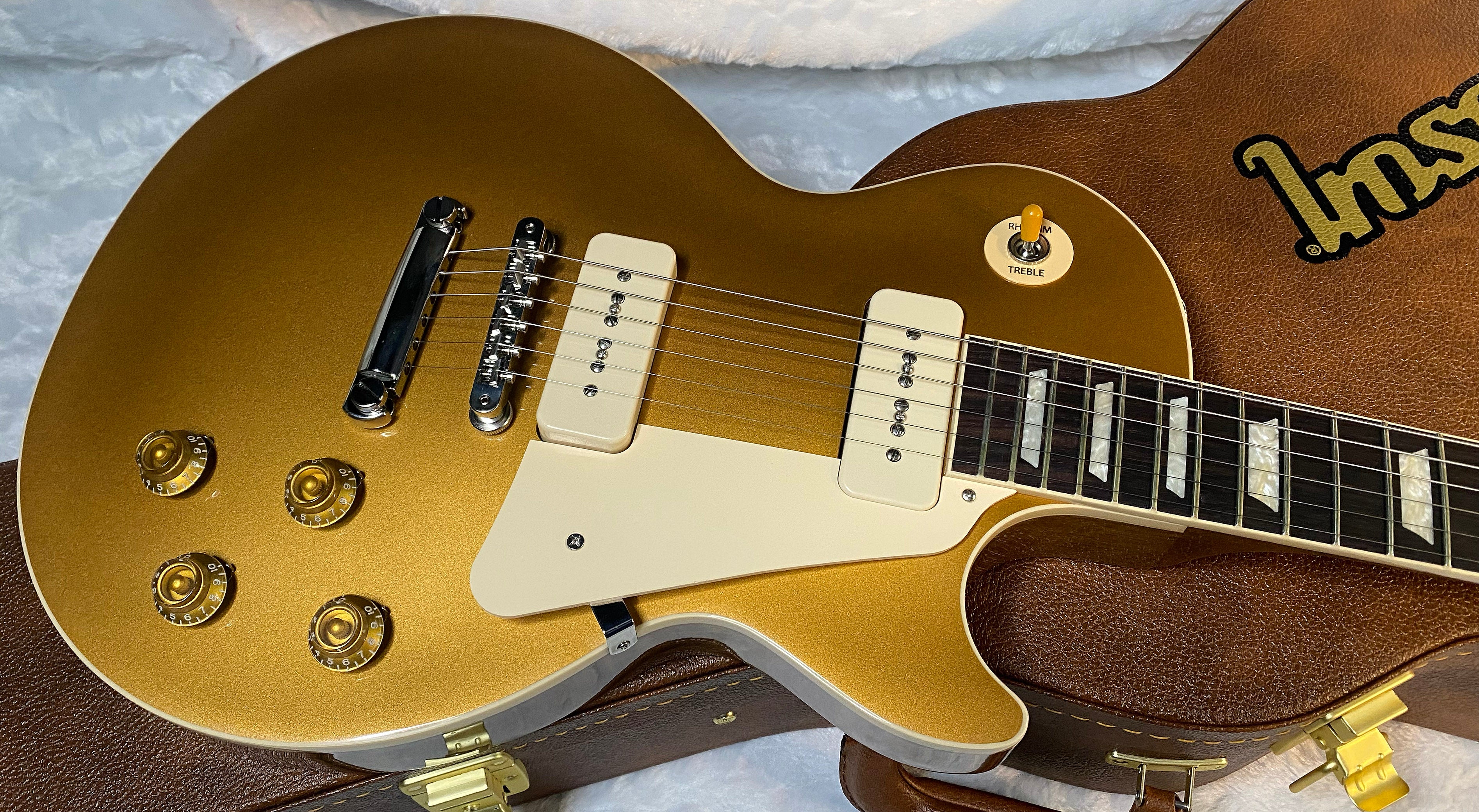 NEW! Gibson Les Paul Standard '50s P-90 - Gold Top - Authorized Dealer - 9.5 lbs - G06719