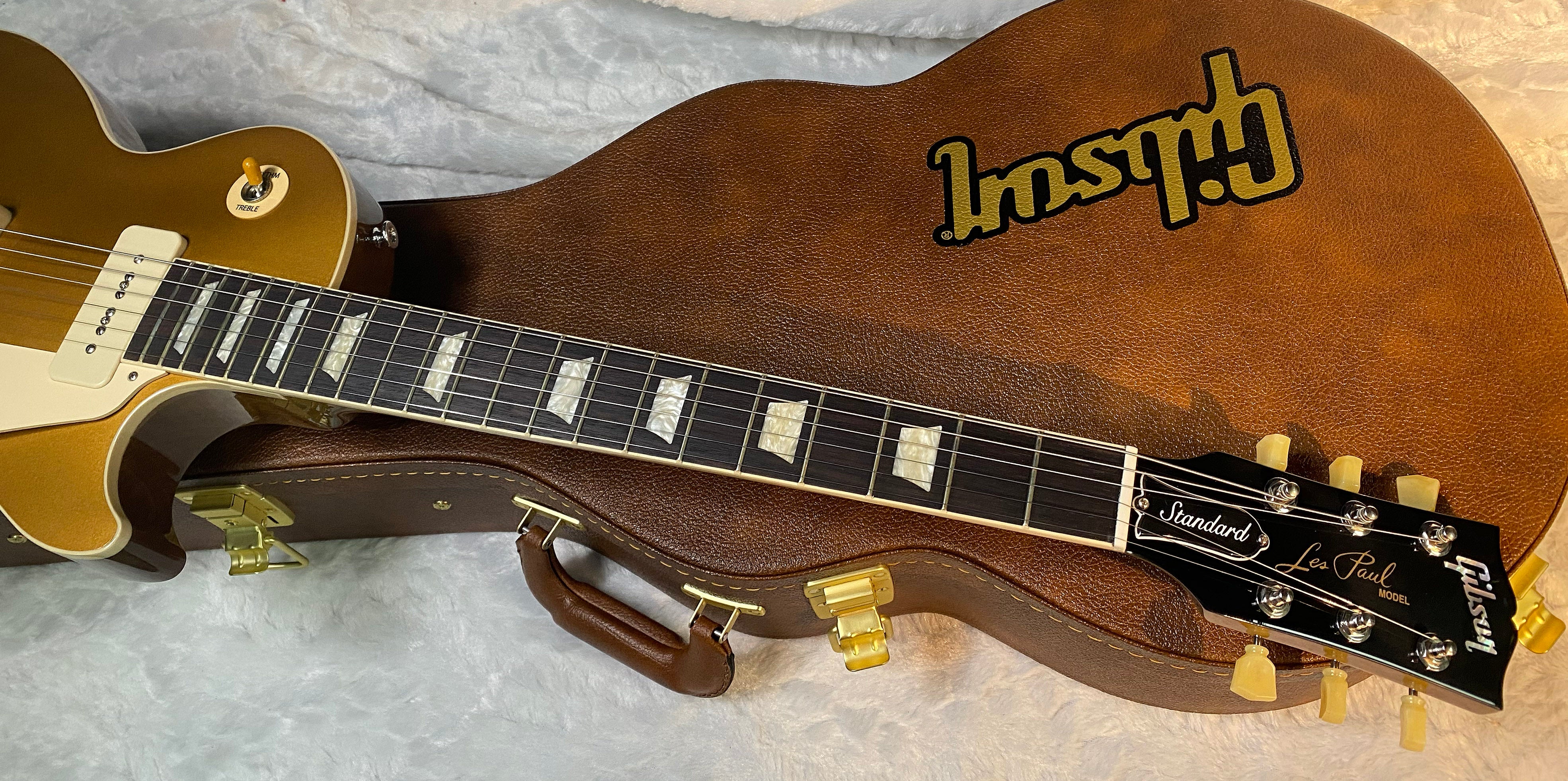 NEW! Gibson Les Paul Standard '50s P-90 - Gold Top - Authorized Dealer - 9.5 lbs - G06719