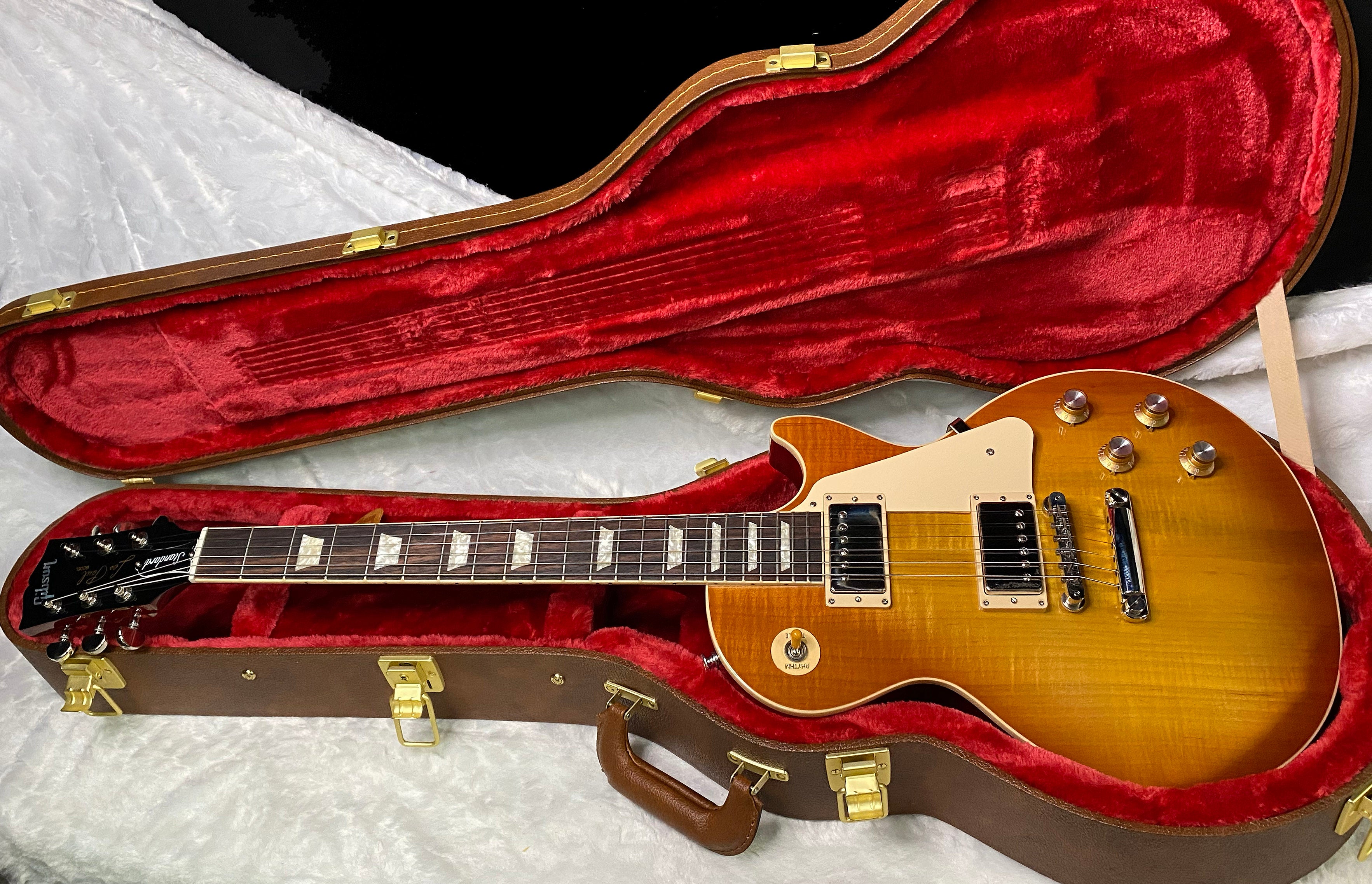 NEW ! Gibson Les Paul 60's Standard Unburst - Authorized Dealer - Flame Maple Top - Only 9.2lbs - G07297
