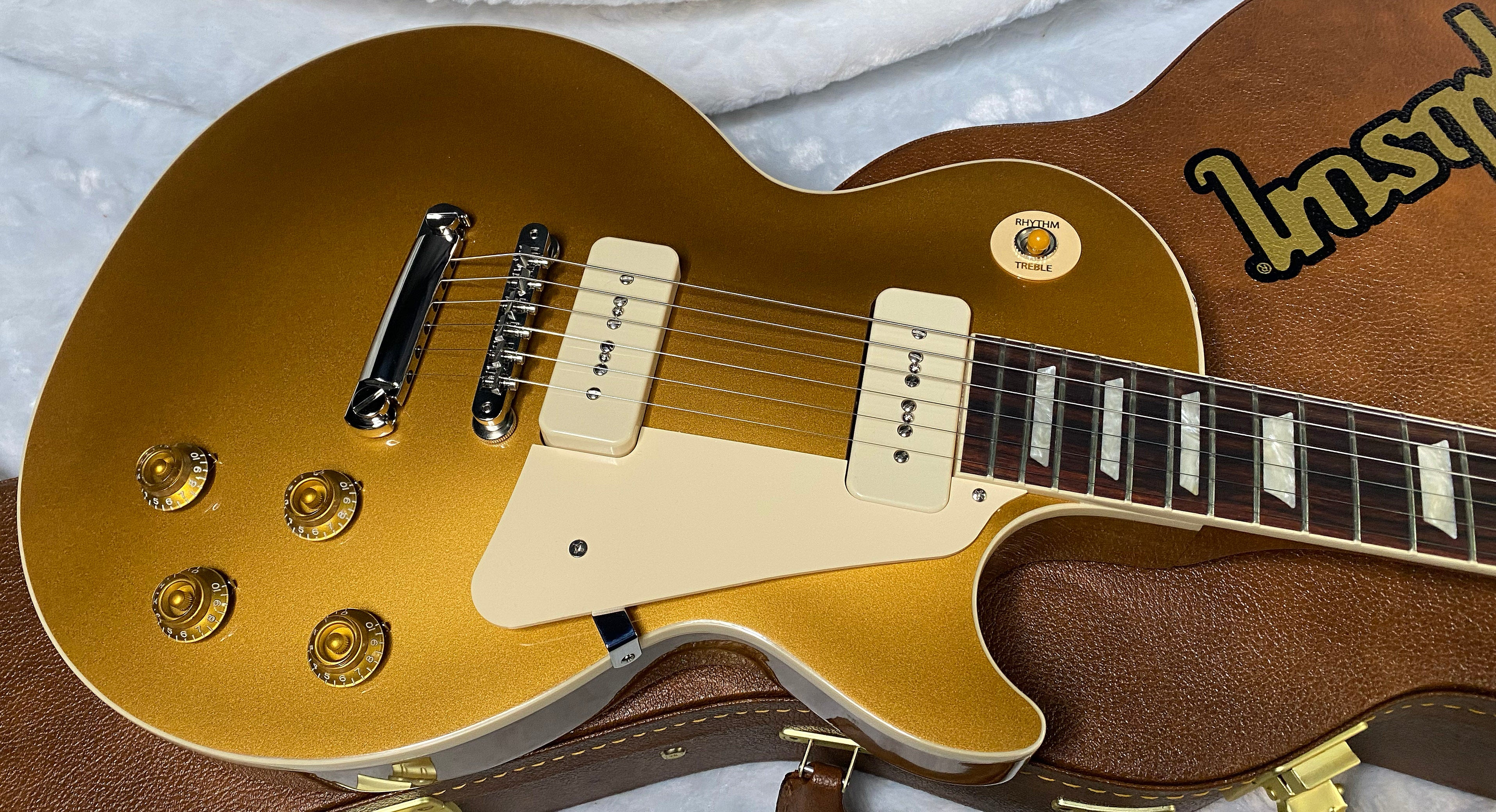 NEW! Gibson Les Paul Standard '50s P-90 - Gold Top - Authorized Dealer - 9.85 lbs - G06712
