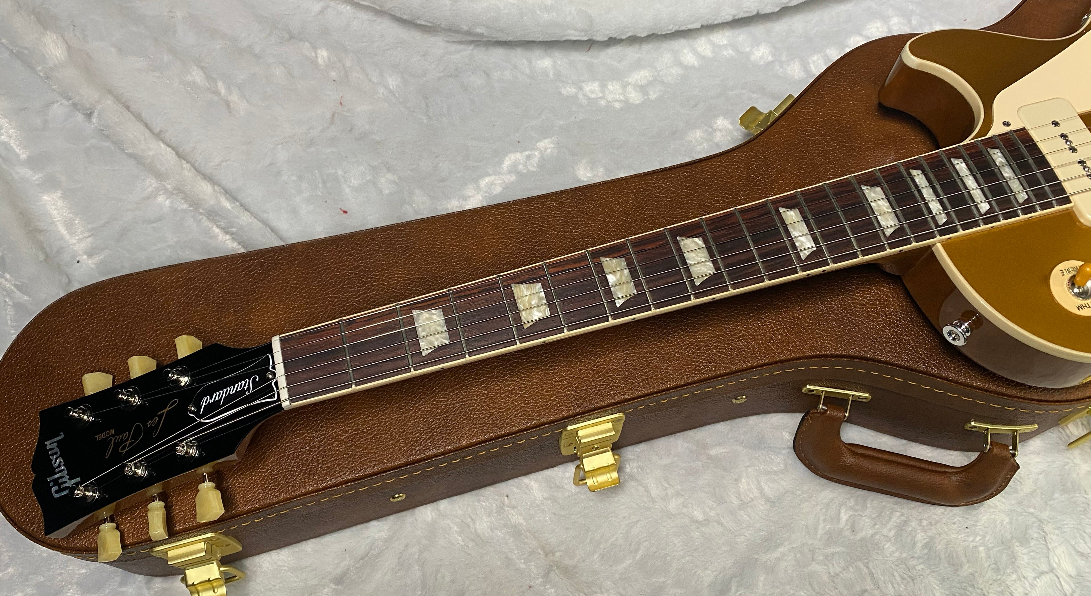 NEW! Gibson Les Paul Standard '50s P-90 - Gold Top - Authorized Dealer - 9.85 lbs - G06712