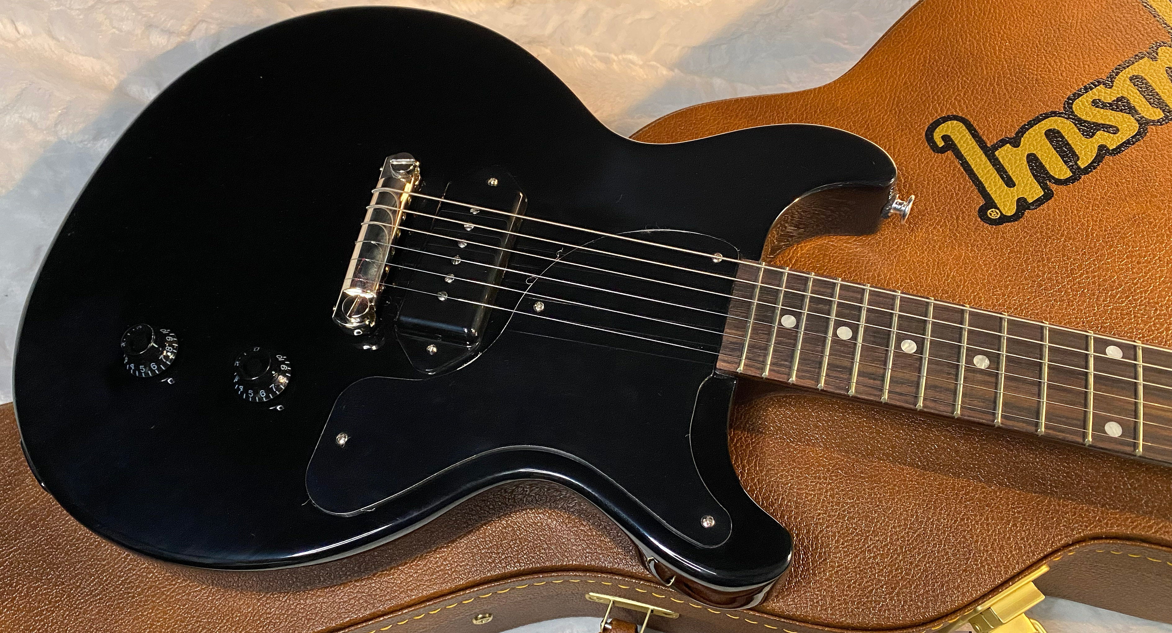 NEW! Gibson Les Paul Junior DC Double Cut - Ebony Finish - Authorized Dealer - 7.5 lbs - G06700