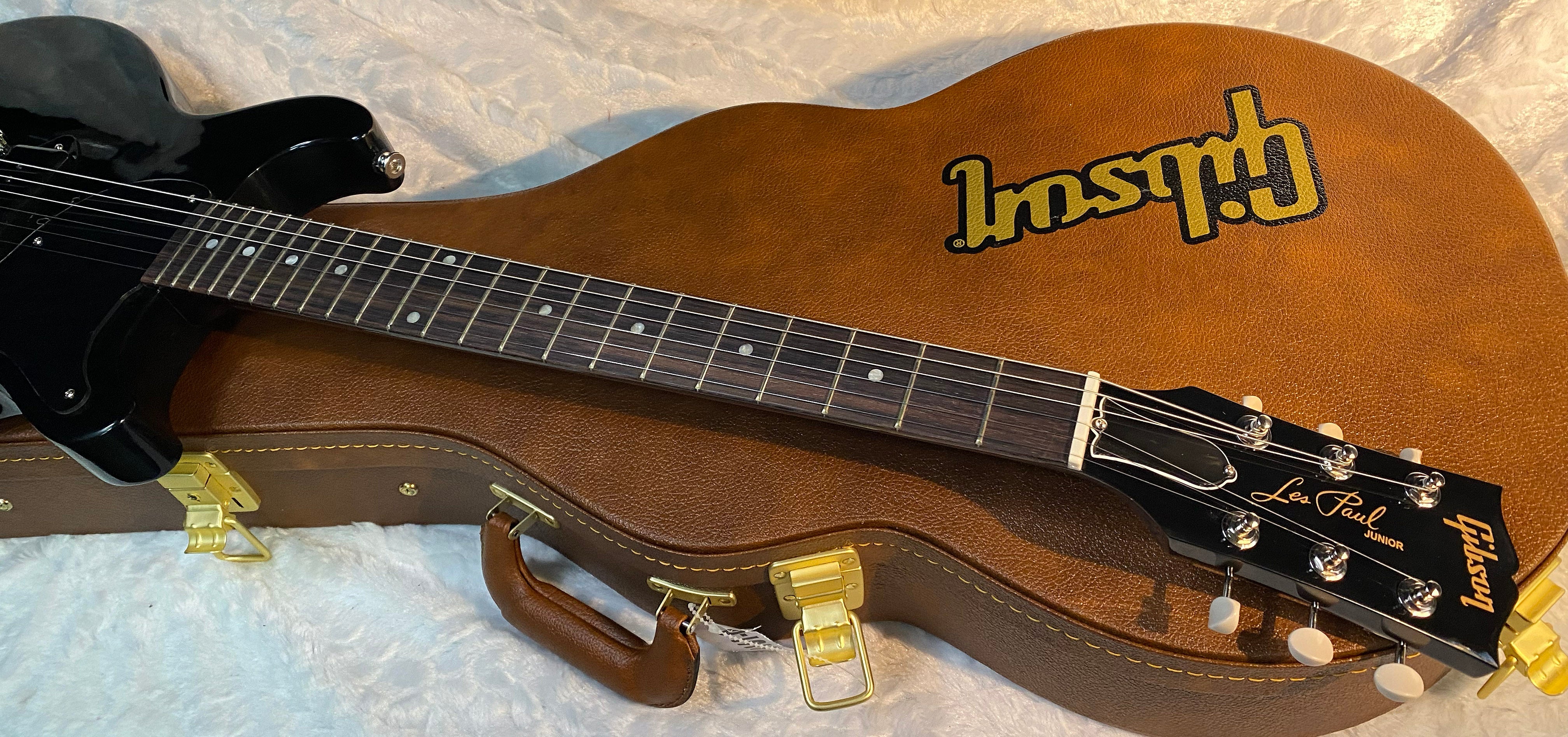 NEW! Gibson Les Paul Junior DC Double Cut - Ebony Finish - Authorized Dealer - 7.5 lbs - G06700