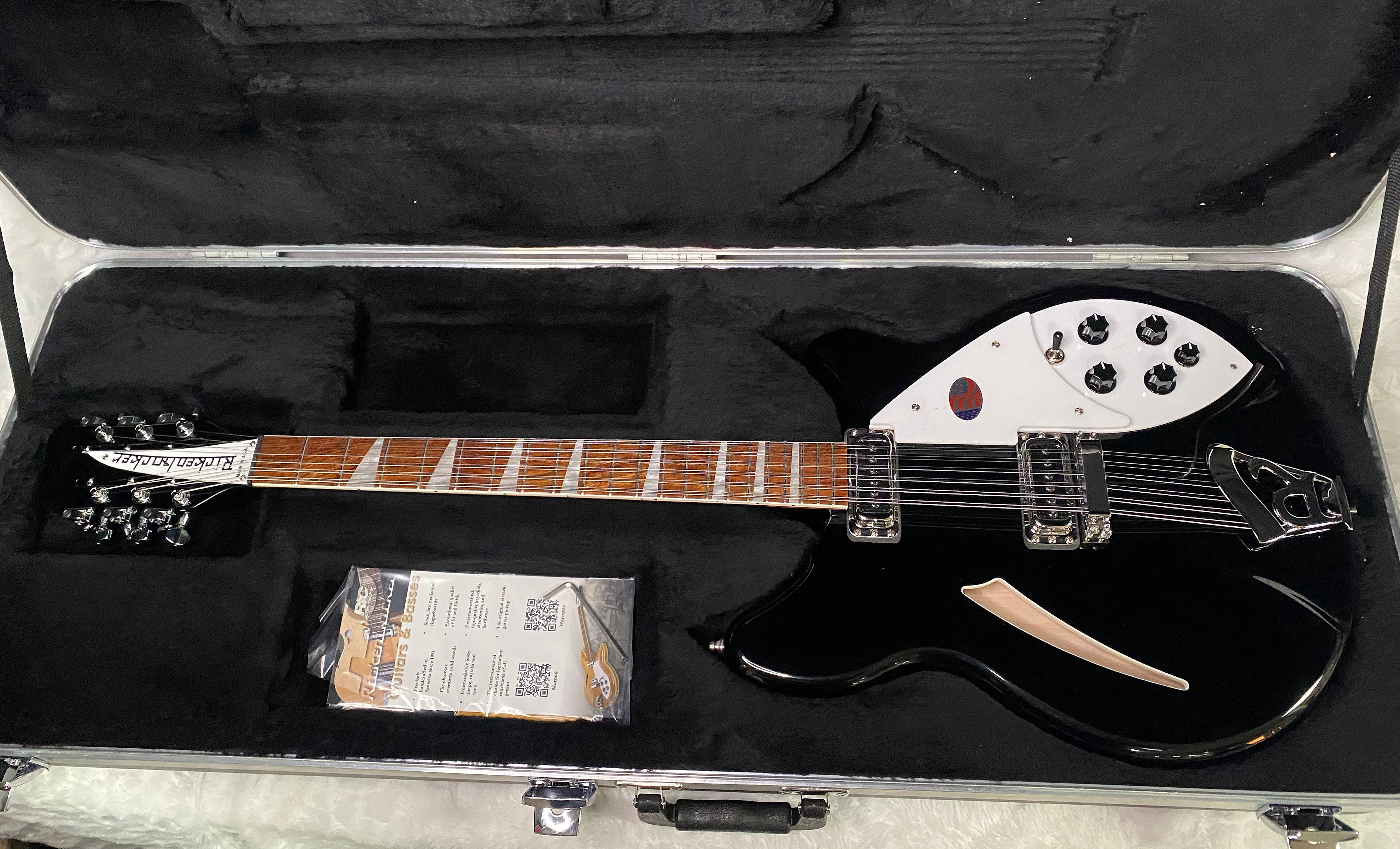 NEW! Rickenbacker 360/12 JG Jet Glo Jetglo 12-String - Authorized Dealer - 7.9 lbs - G07367