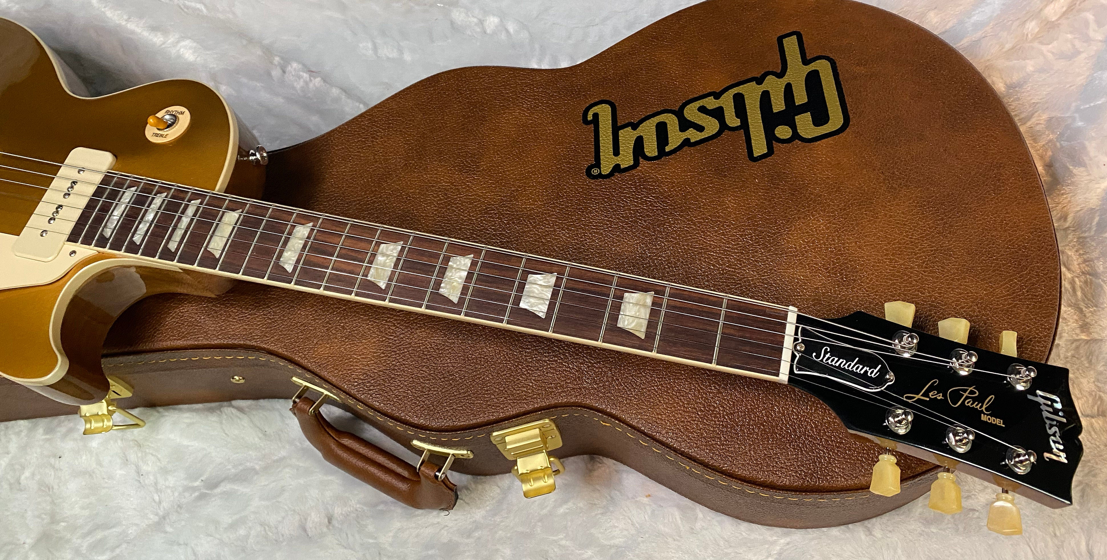 NEW! Gibson Les Paul Standard '50s P-90 - Gold Top - Authorized Dealer - 9.6 lbs - G06725