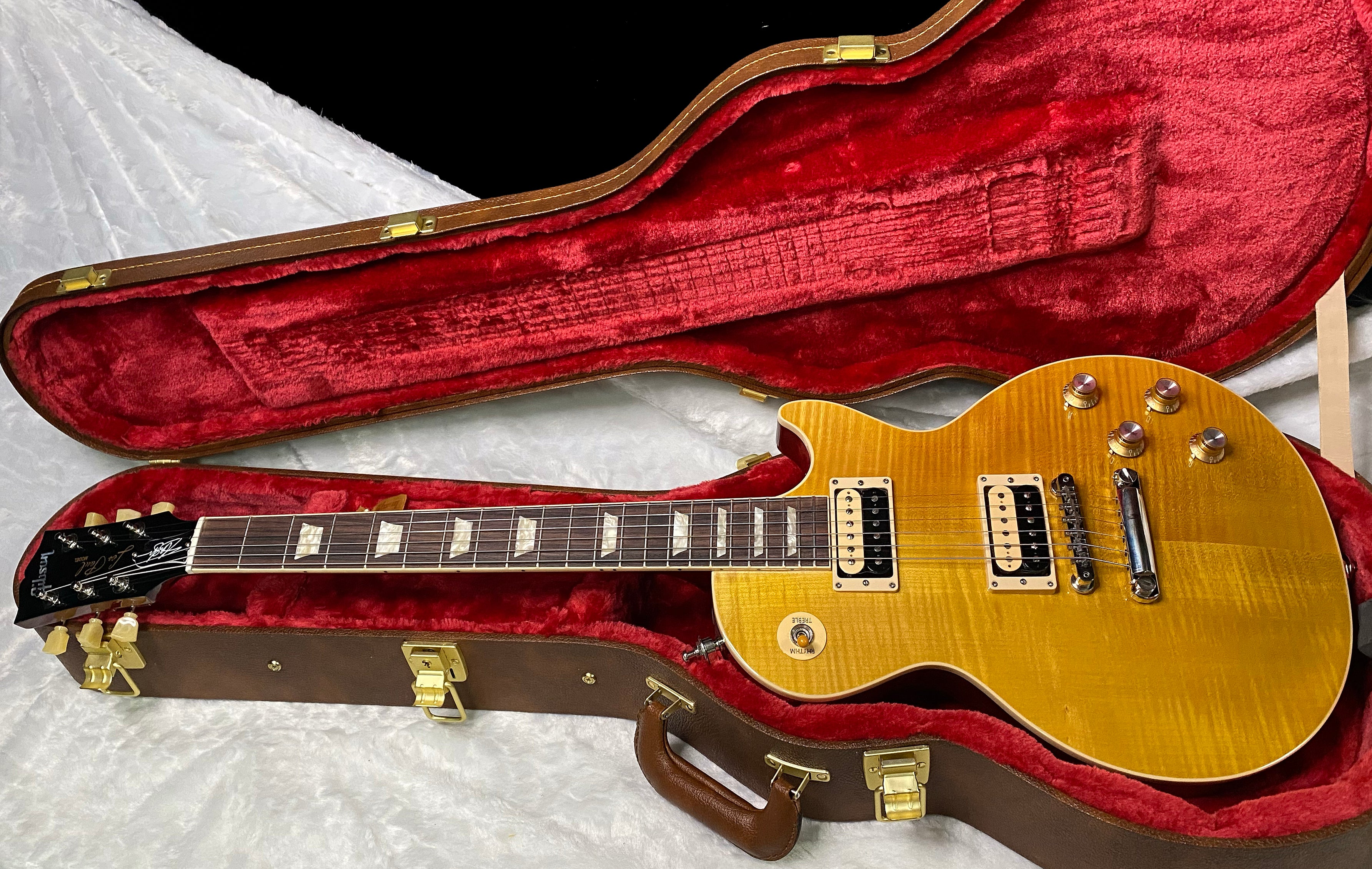 NEW ! Gibson Les Paul Slash - Appetite Burst - Beautiful Flame Top - Authorized Dealer - Only 8.5 lbs - G07355