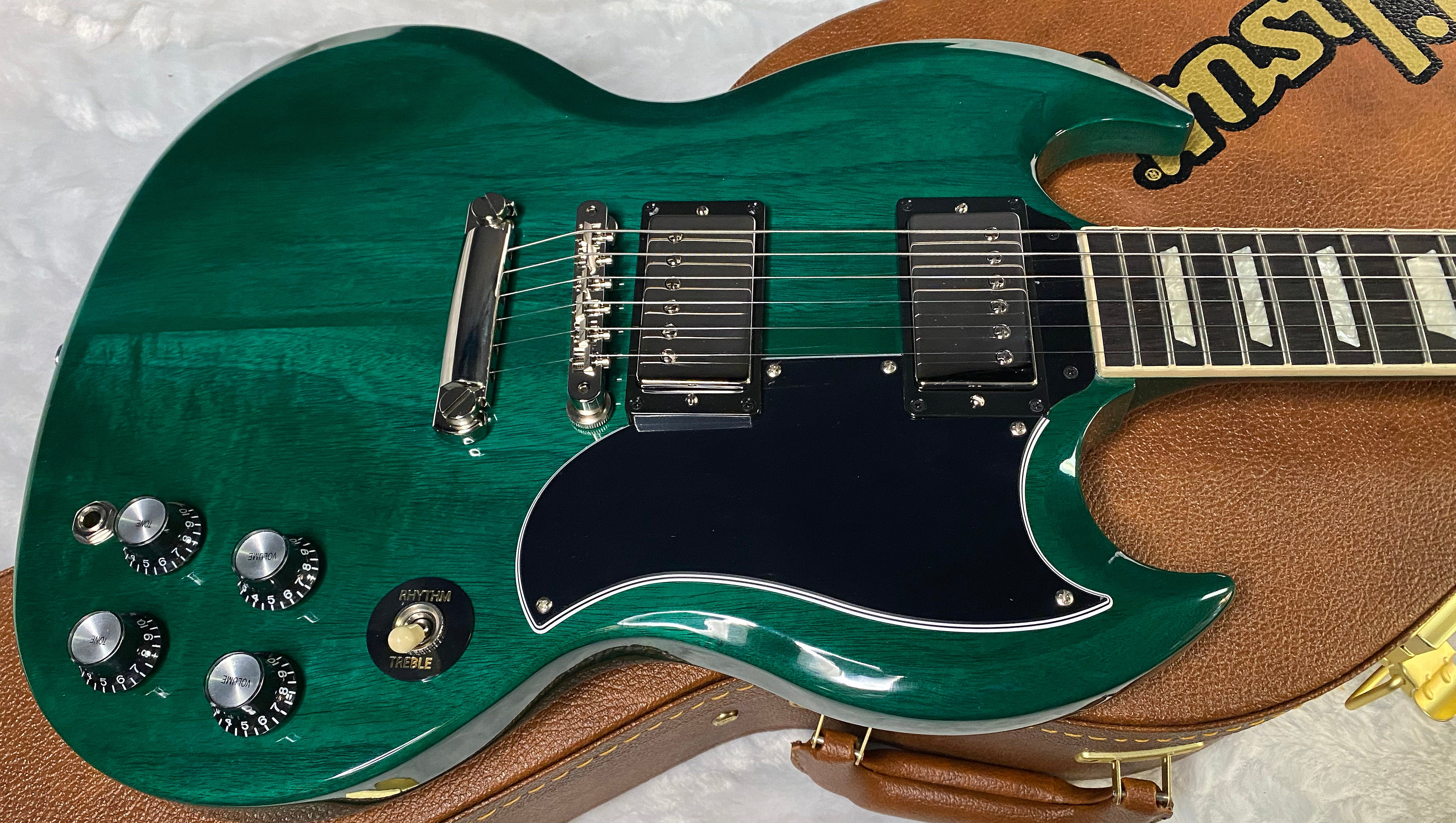 NEW! Gibson SG Standard '61 Stoptail - Translucent Teal - ONLY 7 lbs - Authorized Dealer - G06717