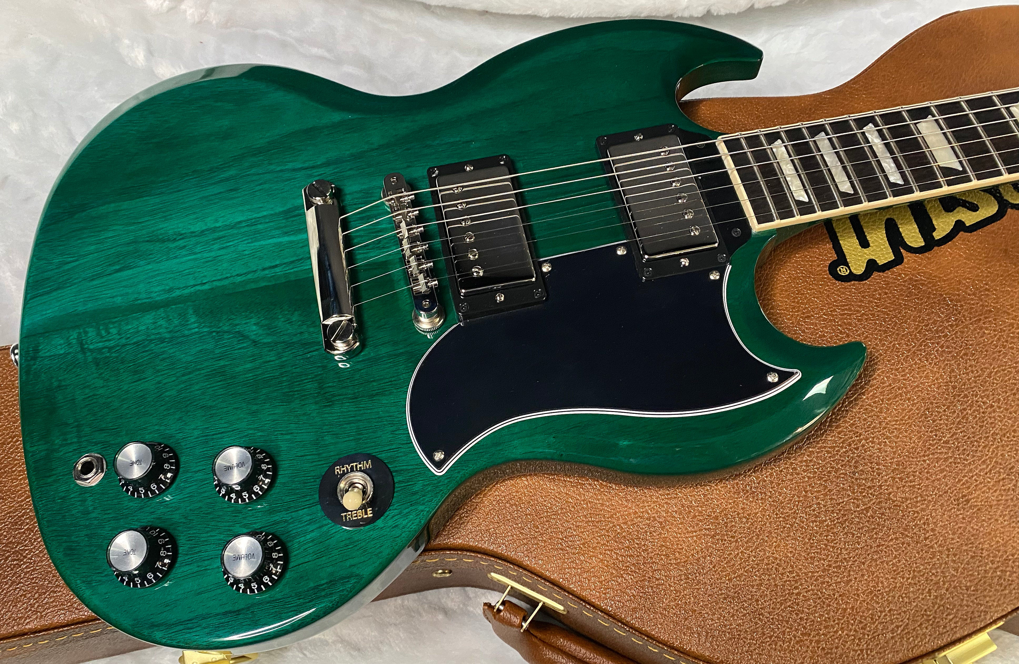 NEW! Gibson SG Standard '61 Stoptail - Translucent Teal - ONLY 7 lbs - Authorized Dealer - G06717