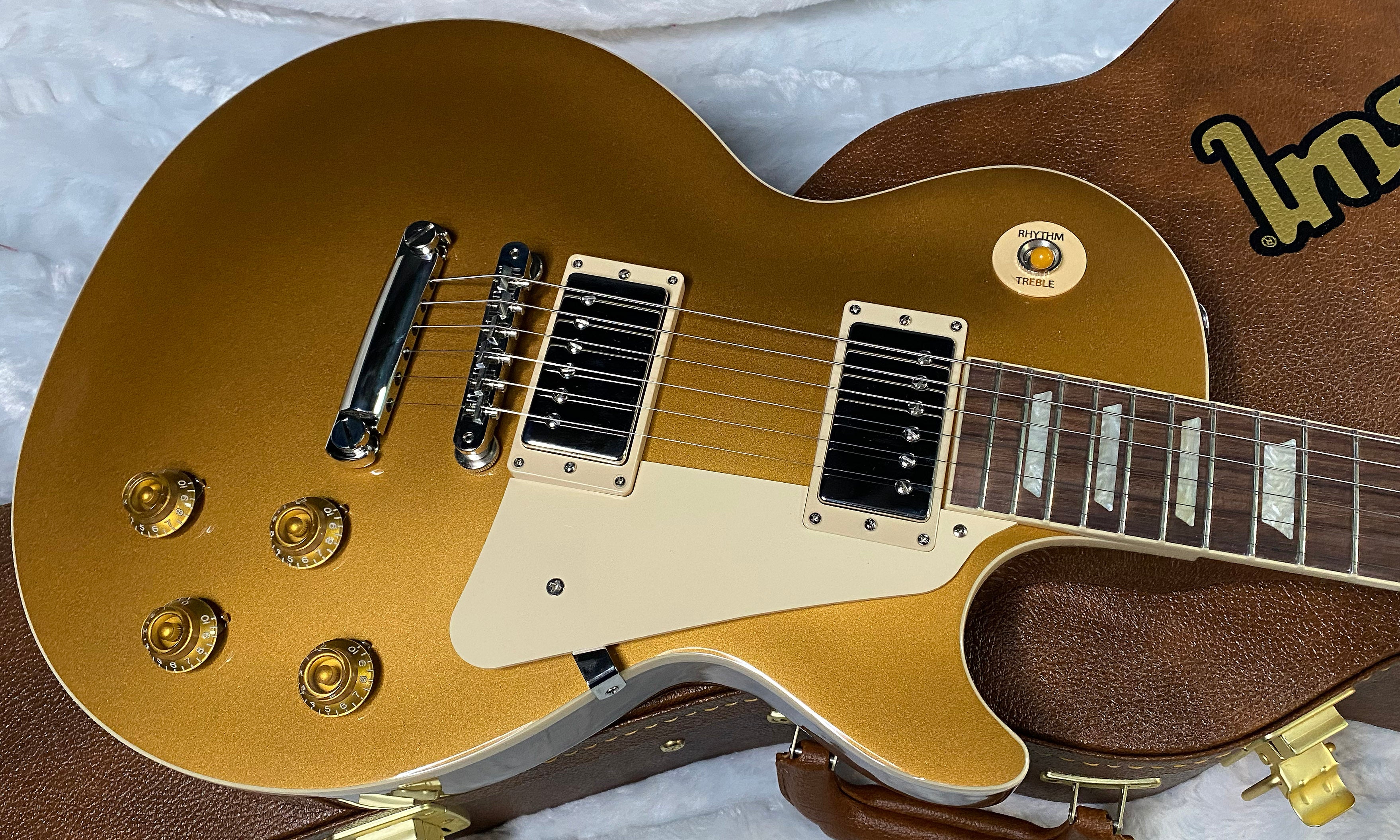 NEW ! Gibson Les Paul 50's Standard Gold Top - Authorized Dealer - 9.4 lbs - G06714