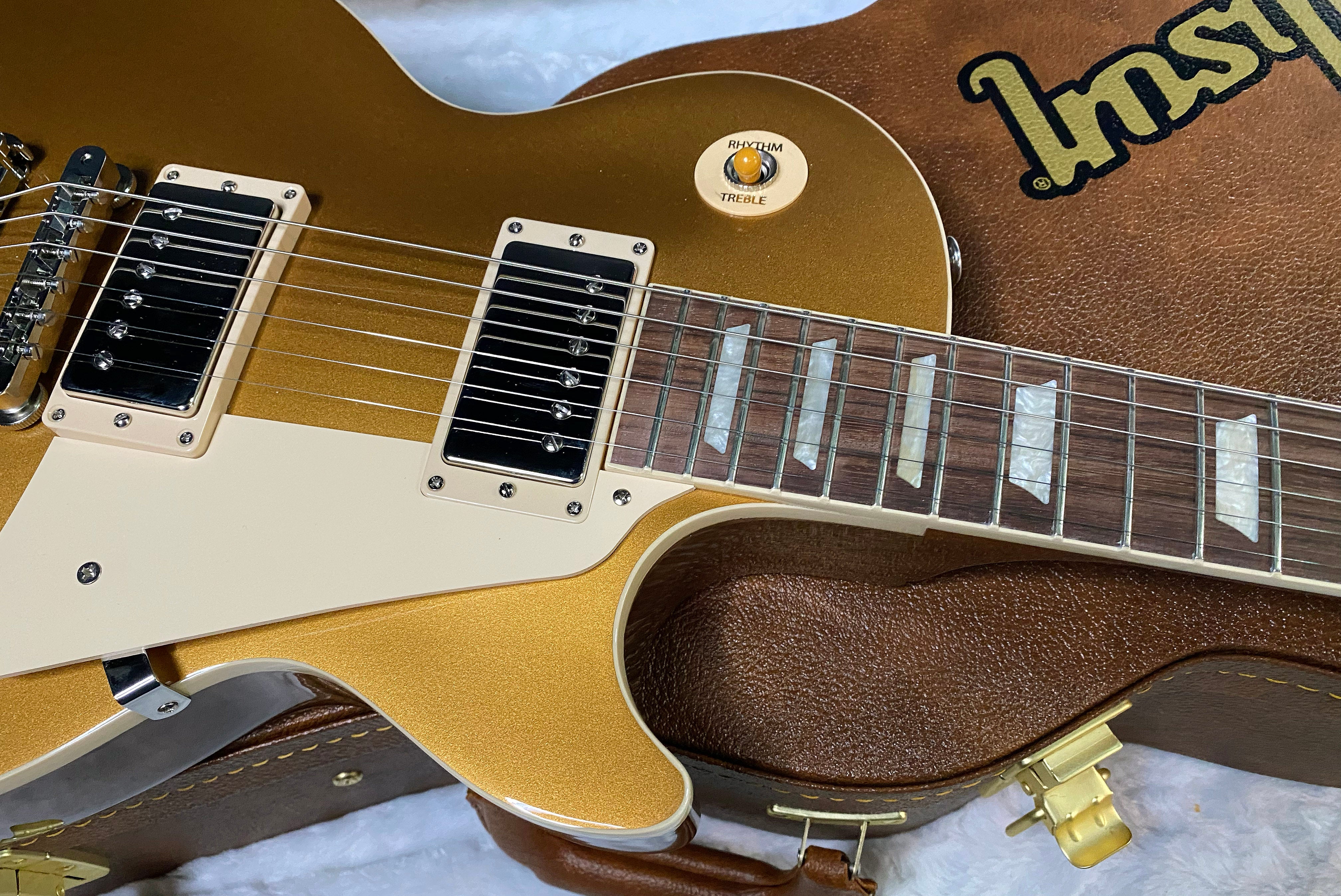 NEW ! Gibson Les Paul 50's Standard Gold Top - Authorized Dealer - 9.4 lbs - G06714