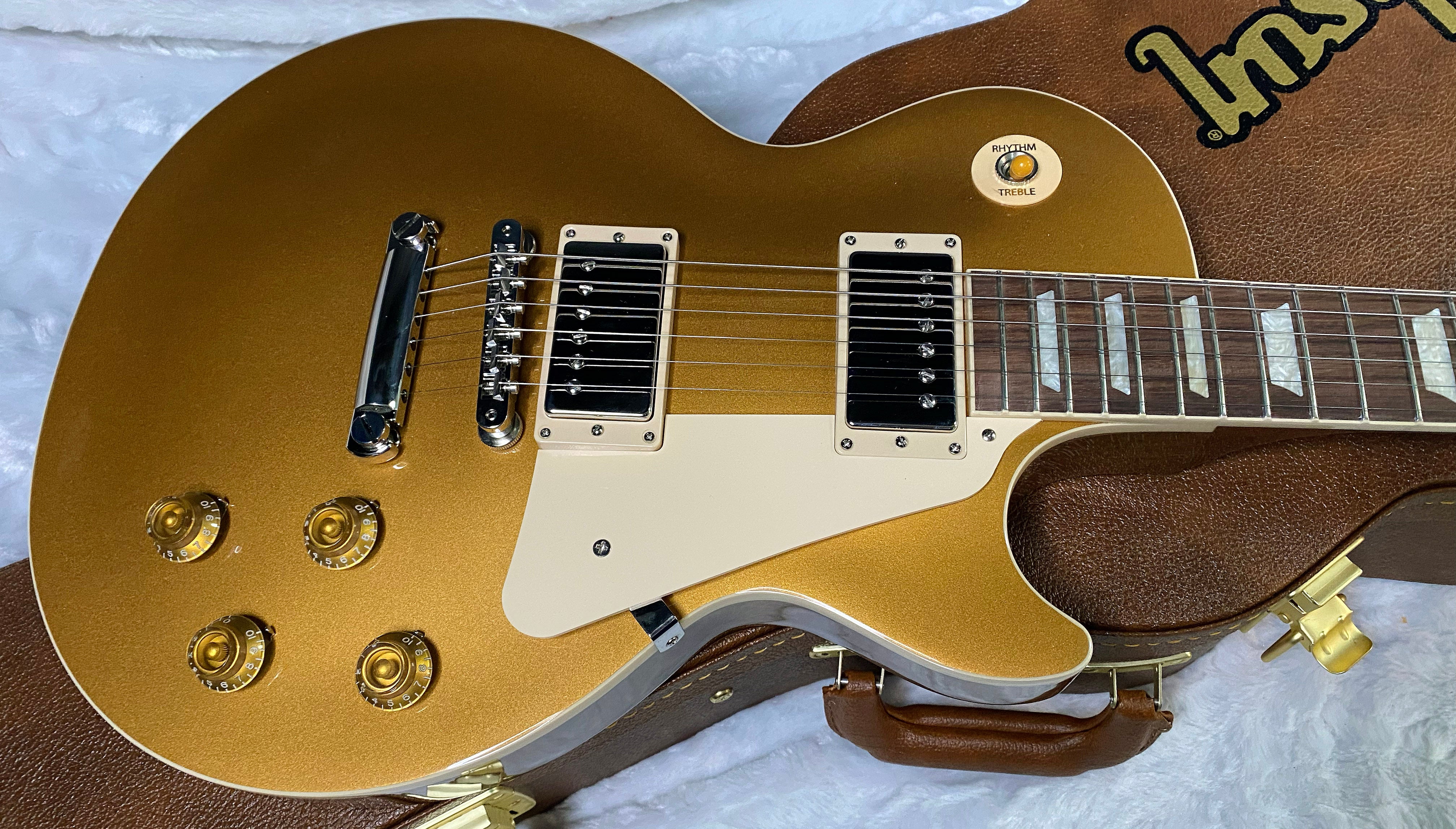 NEW ! Gibson Les Paul 50's Standard Gold Top - Authorized Dealer - 9.4 lbs - G06714