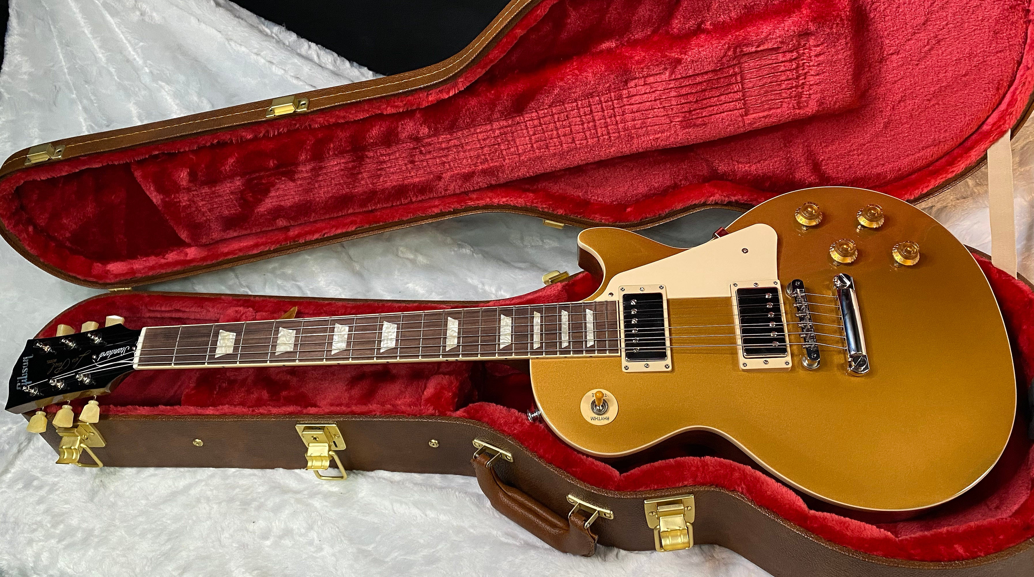 NEW ! Gibson Les Paul 50's Standard Gold Top - Authorized Dealer - 9.4 lbs - G06714