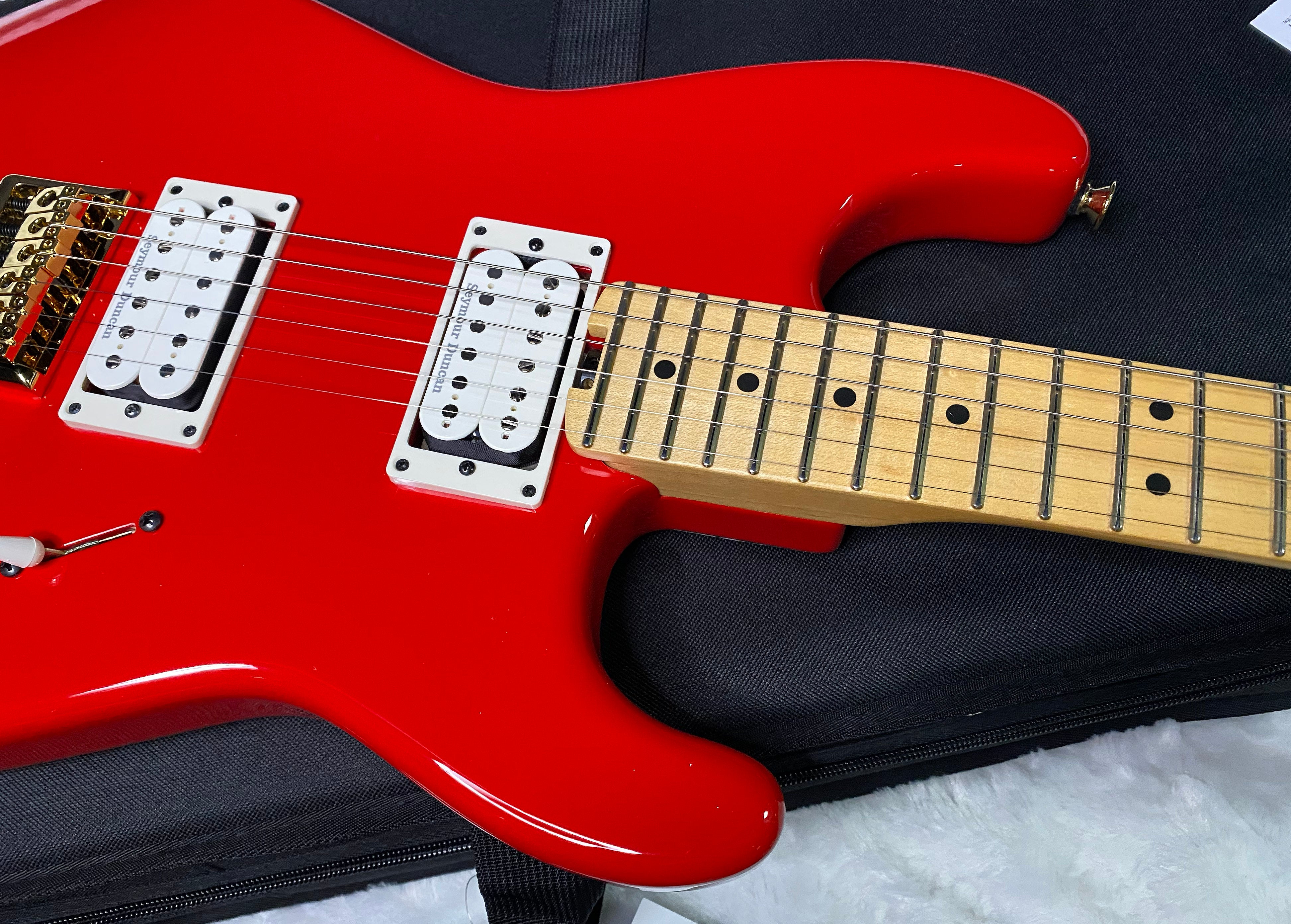 NEW! Charvel American Neo-Classic San Dimas SD1 HH HT - Hard Tail - Seymour Duncan Pick-UPs - Racing Red - Authorized Dealer - 7.6 lbs - G07372