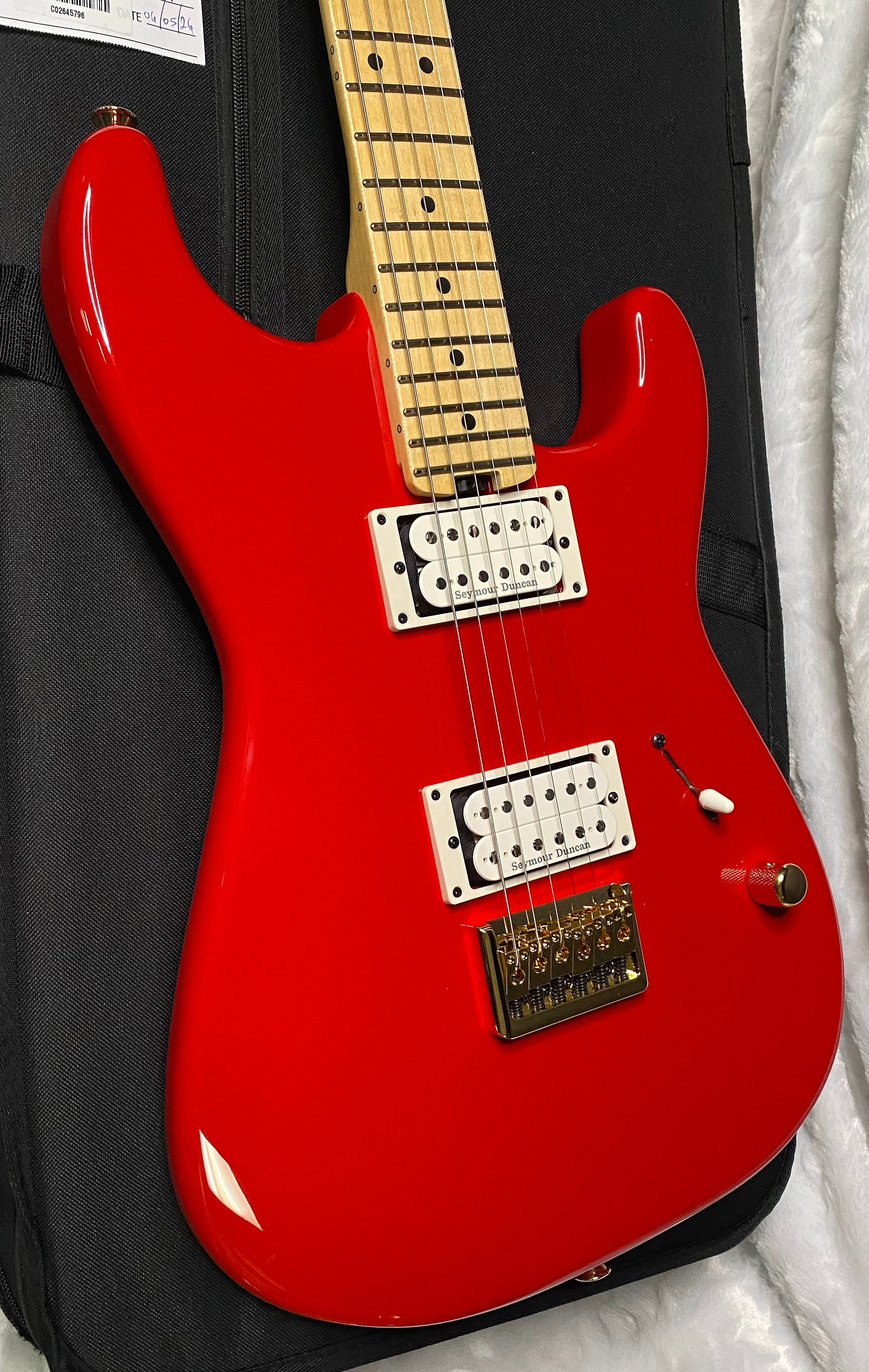 NEW! Charvel American Neo-Classic San Dimas SD1 HH HT - Hard Tail - Seymour Duncan Pick-UPs - Racing Red - Authorized Dealer - 7.6 lbs - G07372