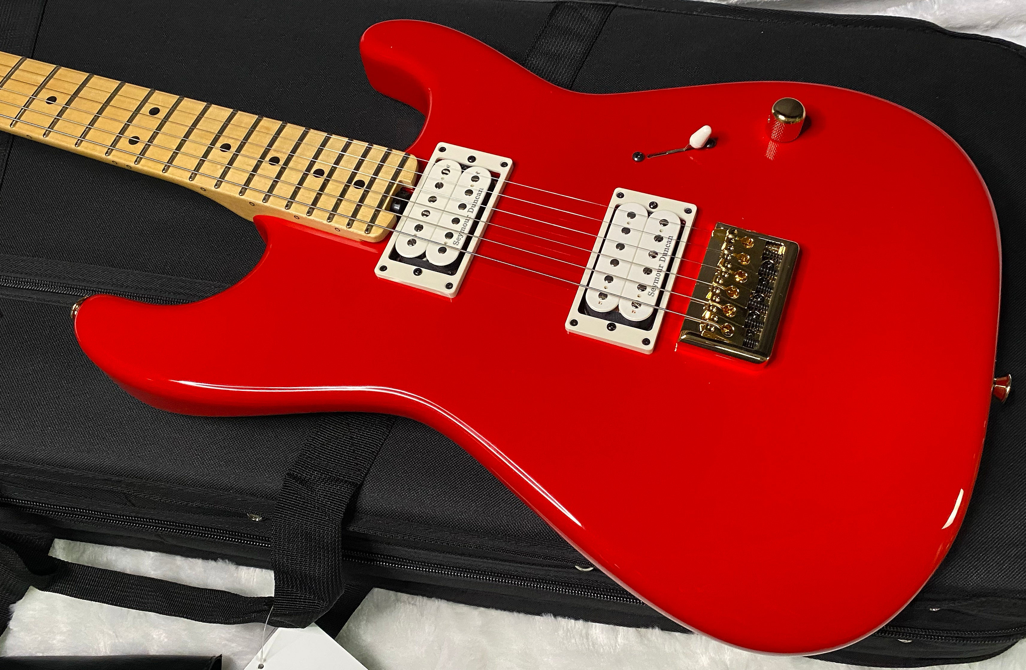 NEW! Charvel American Neo-Classic San Dimas SD1 HH HT - Hard Tail - Seymour Duncan Pick-UPs - Racing Red - Authorized Dealer - 7.6 lbs - G07372
