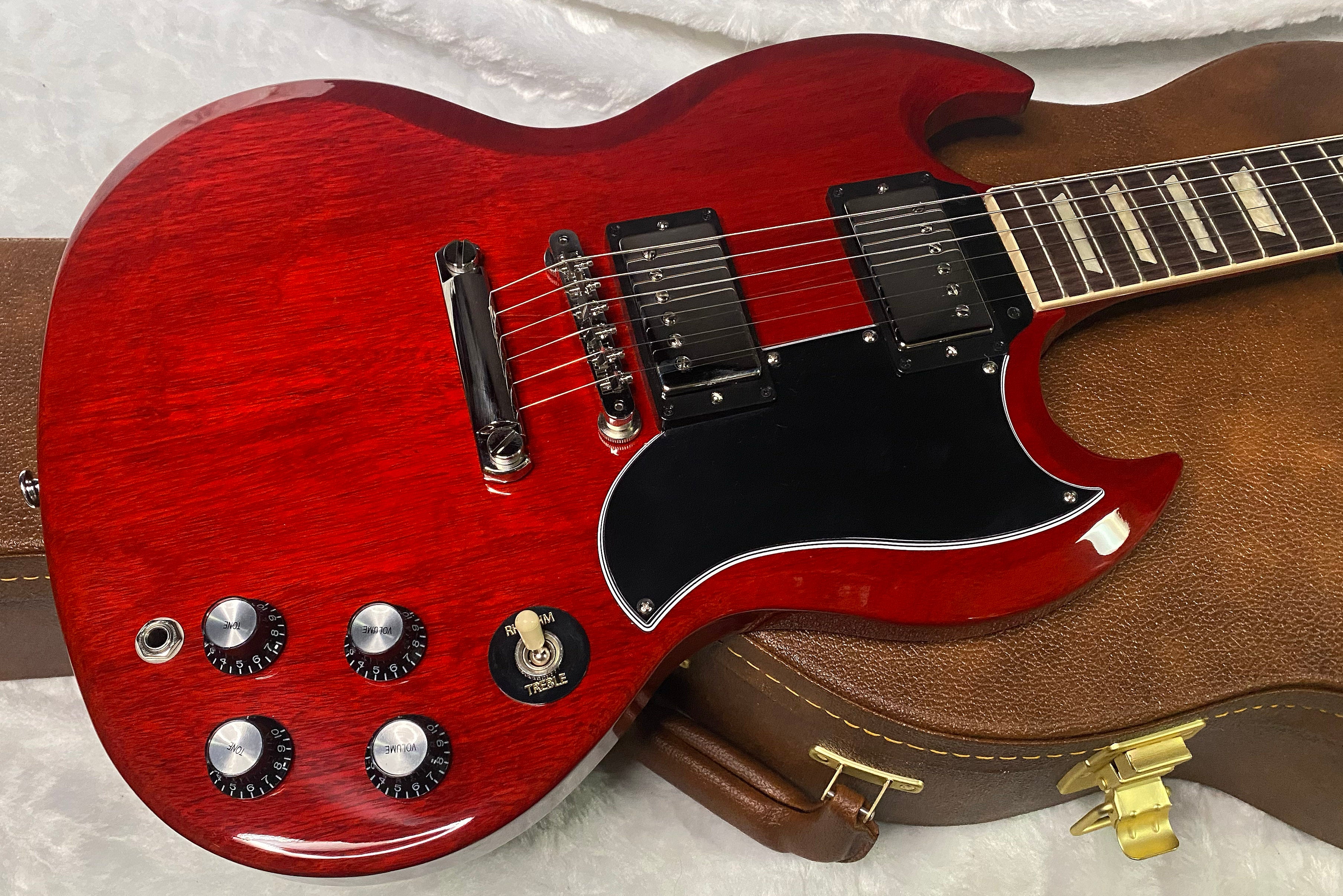 NEW ! Gibson SG Standard '61 Stop Bar - Vintage Cherry - 7.4 lbs - Authorized Dealer - G07336