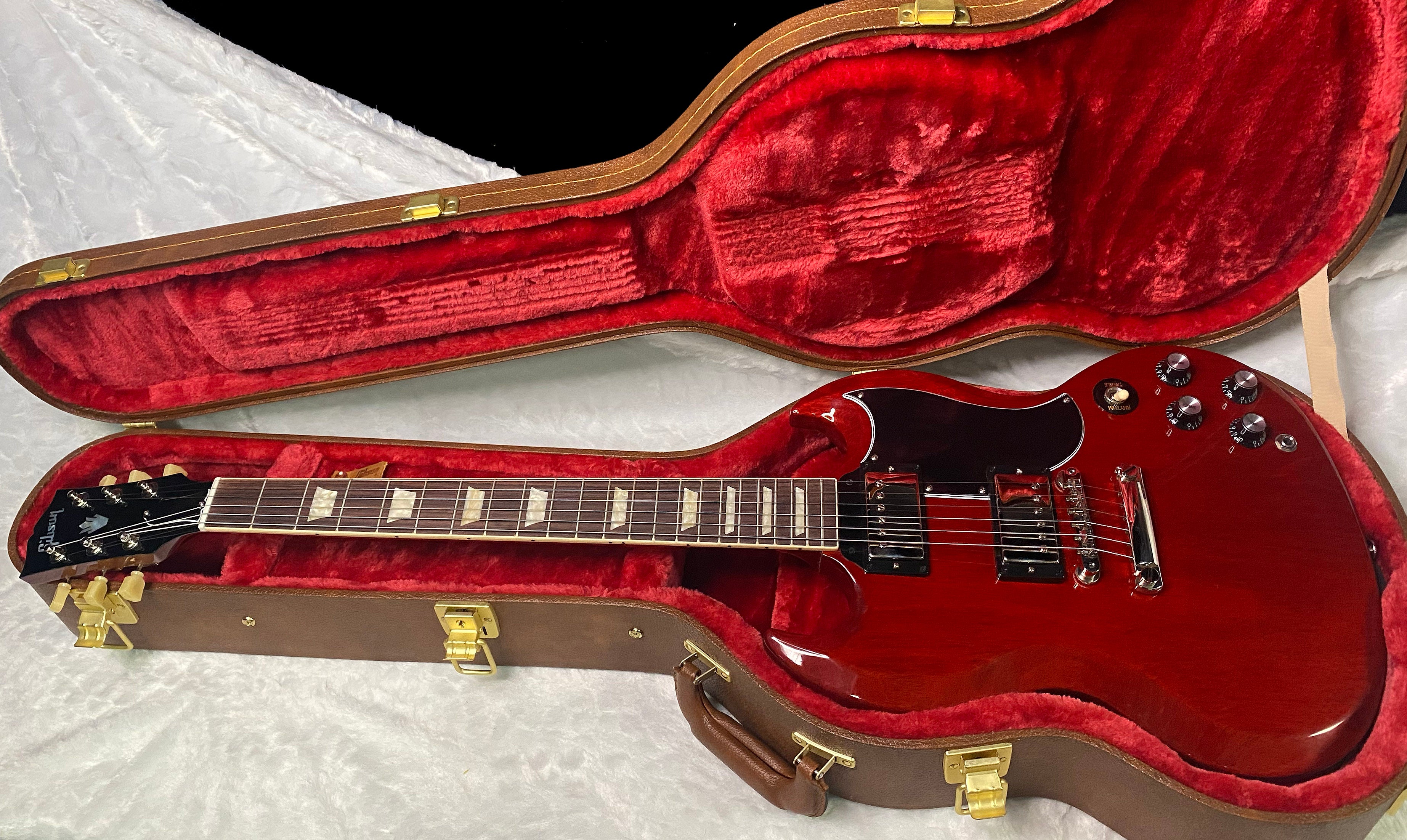 NEW ! Gibson SG Standard '61 Stop Bar - Vintage Cherry - 7.4 lbs - Authorized Dealer - G07336
