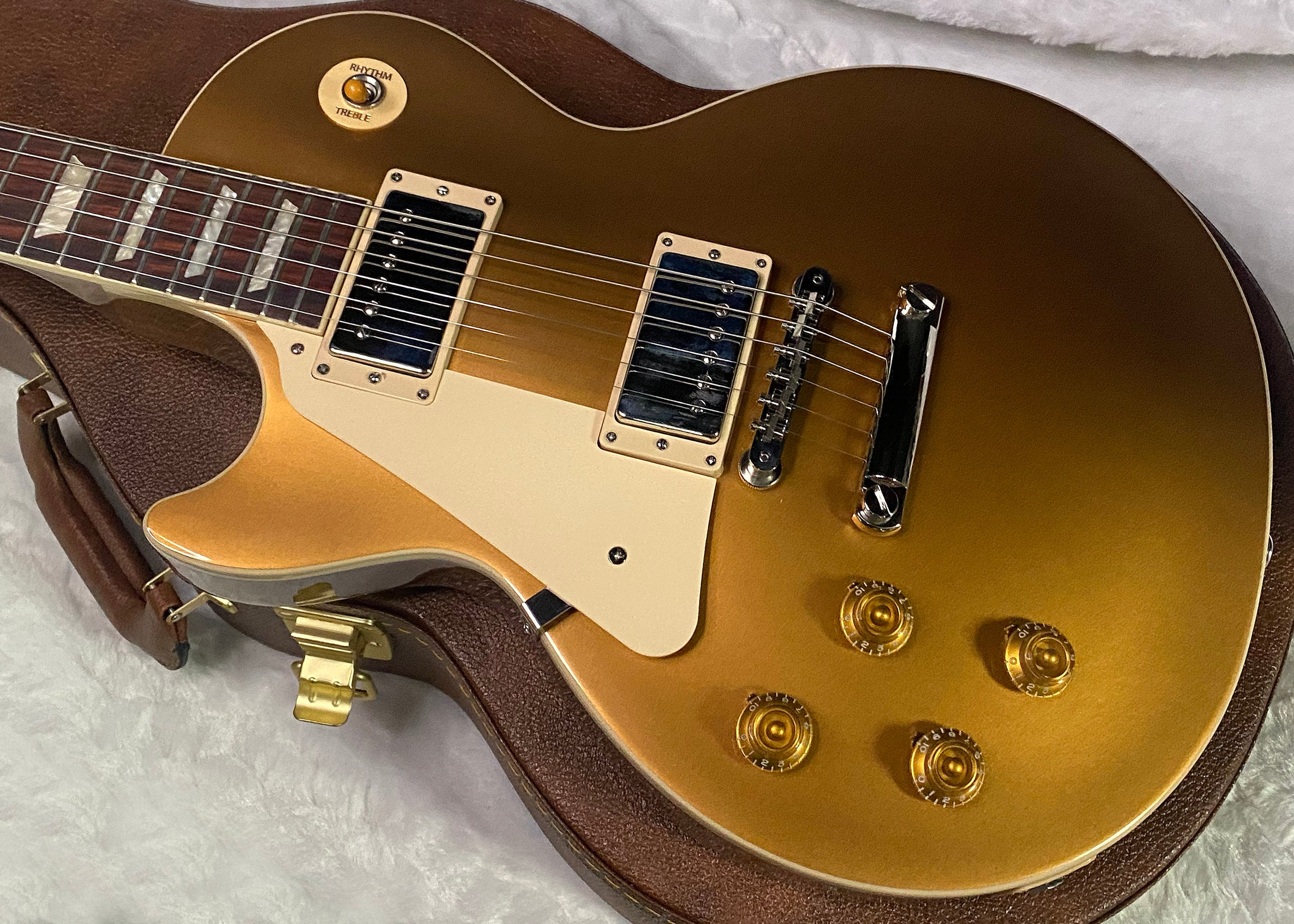 NEW ! Gibson Les Paul 50's Standard Gold Top - Left Handed - Authorized Dealer - Only 9.7lbs - G07272