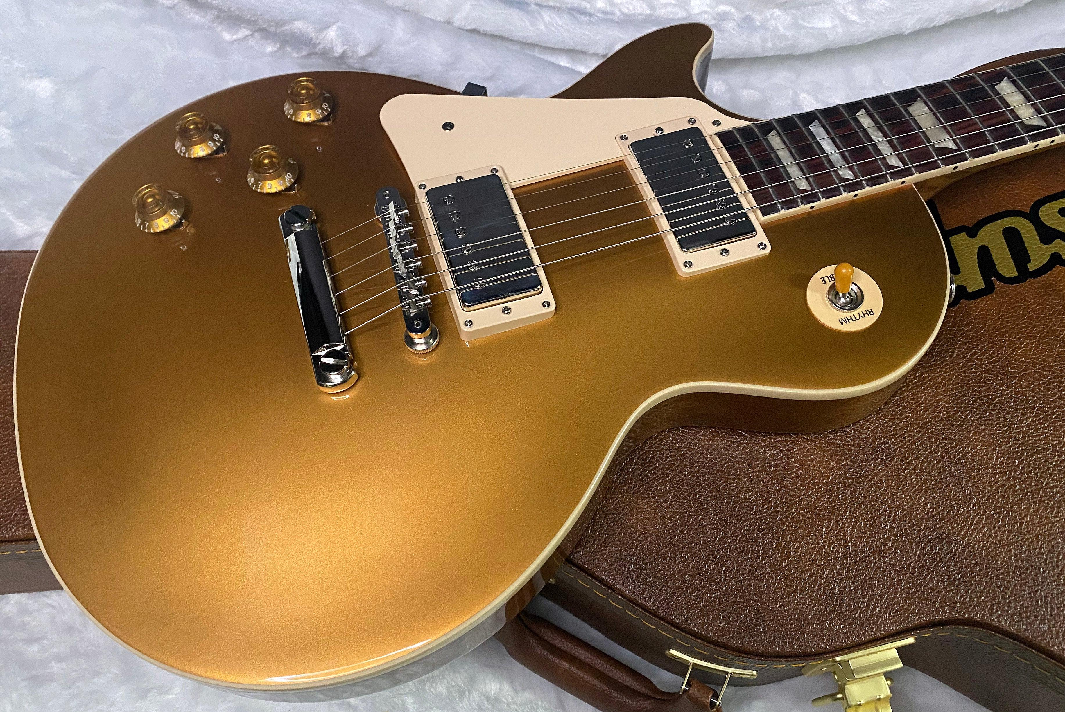 NEW ! Gibson Les Paul 50's Standard Gold Top - Left Handed - Authorized Dealer - Only 9.7lbs - G07272