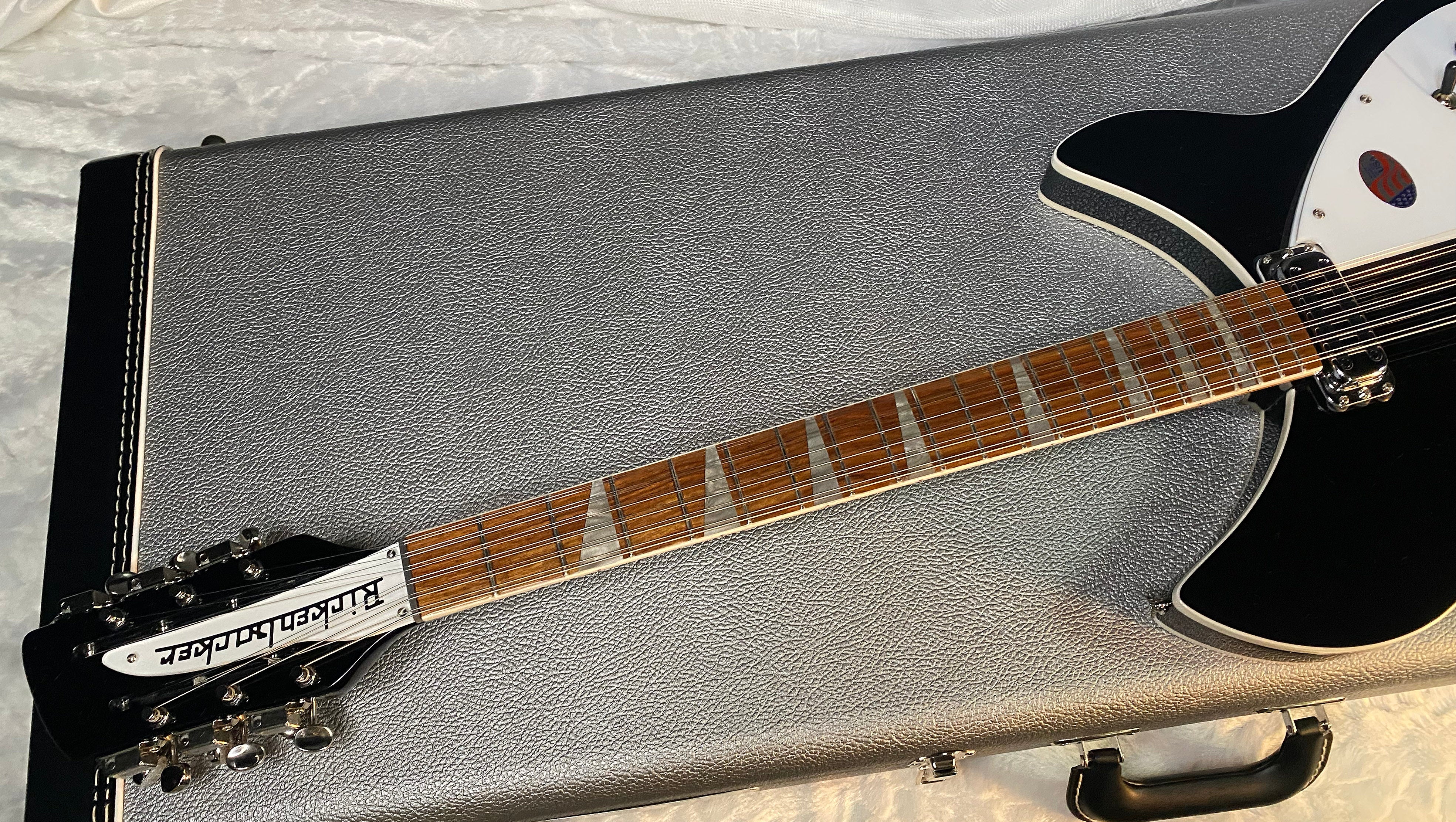 NEW! Rickenbacker 360/12C63 C Series 12-String Electric Guitar Jet Glo - Authorized Dealer - In-Stock! 7.75lbs - G05904