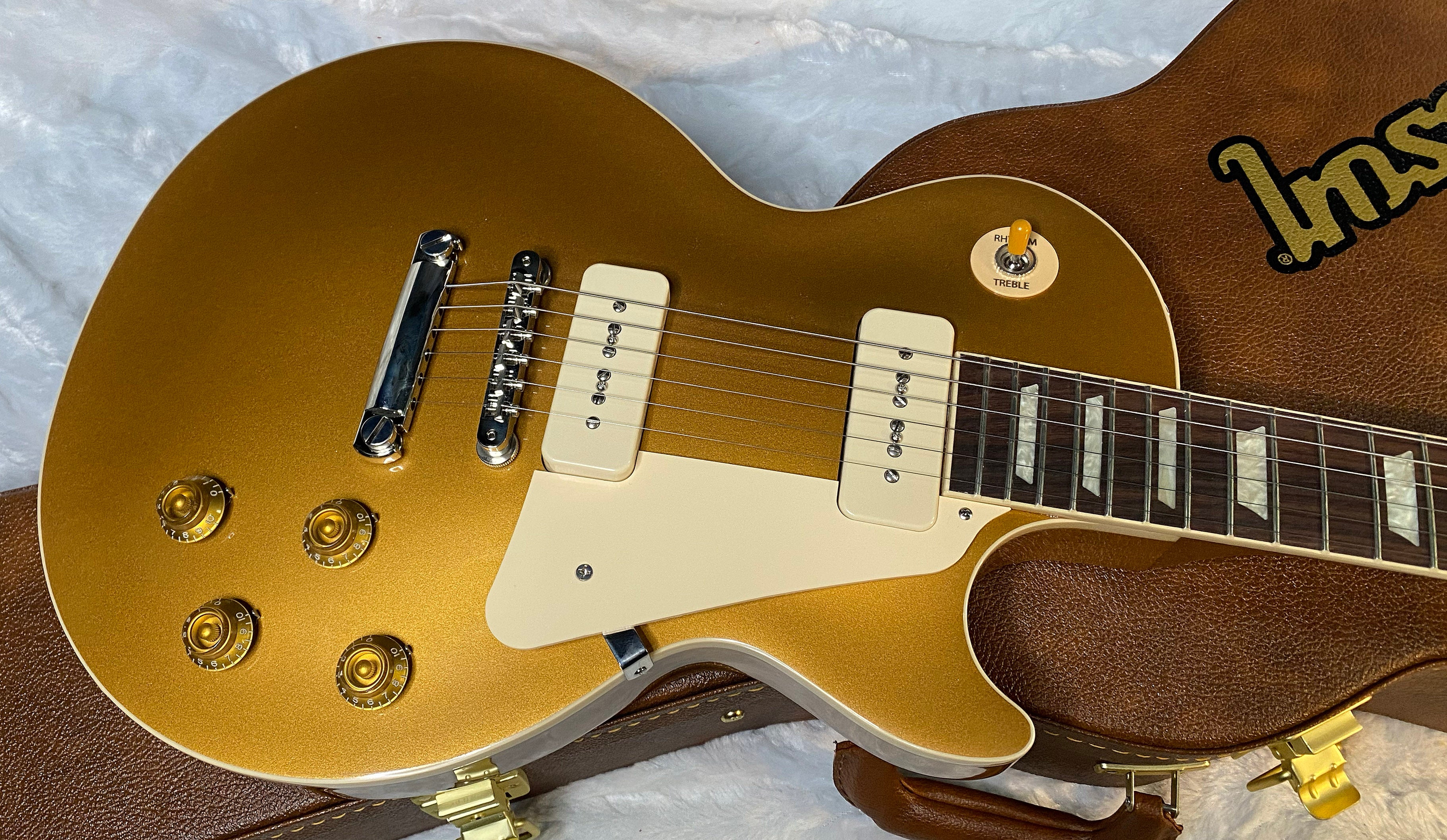 NEW! Gibson Les Paul Standard '50s P-90 - Gold Top - Authorized Dealer - 9.3 lbs - G06723