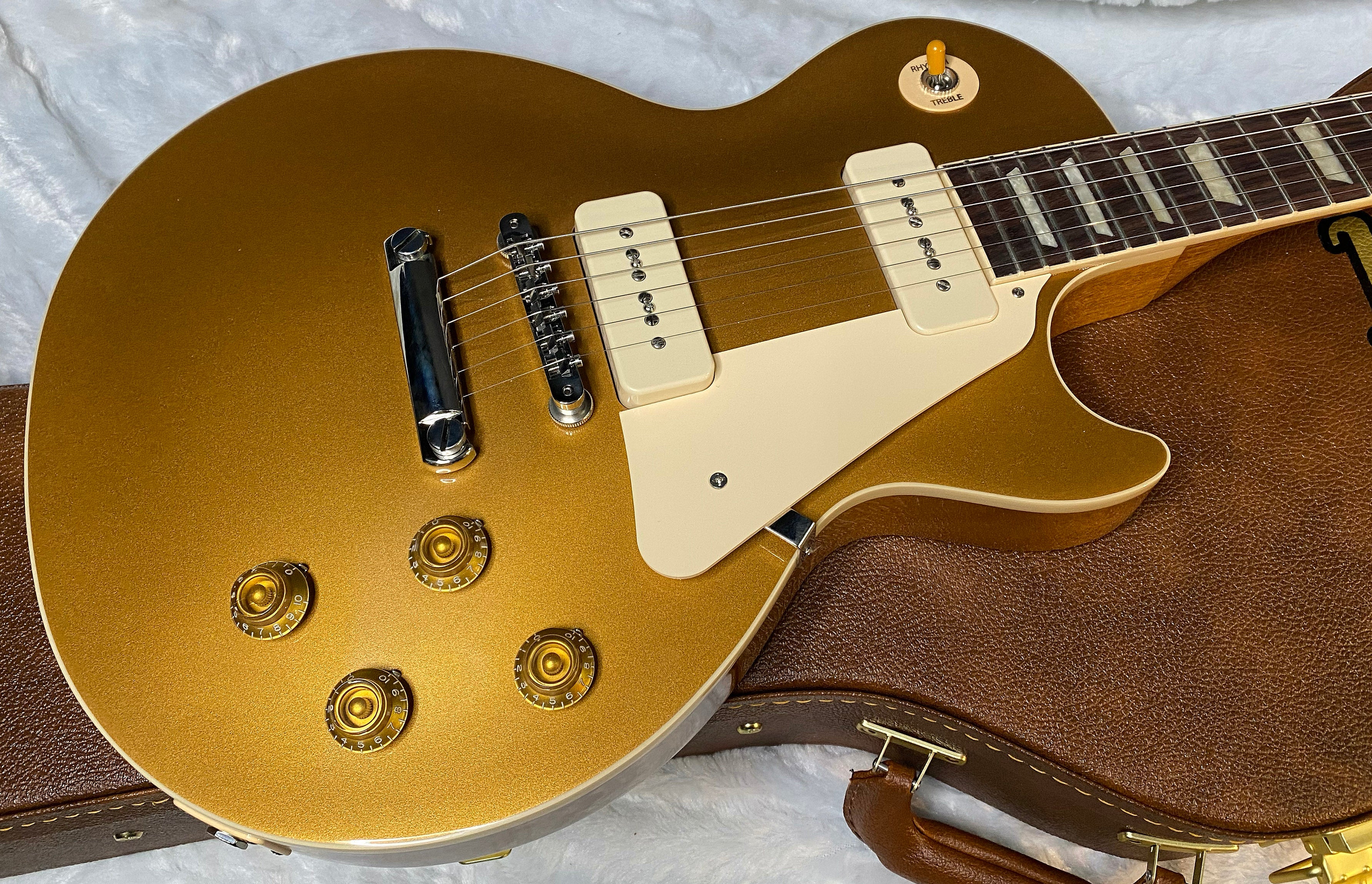 NEW! Gibson Les Paul Standard '50s P-90 - Gold Top - Authorized Dealer - 9.3 lbs - G06723