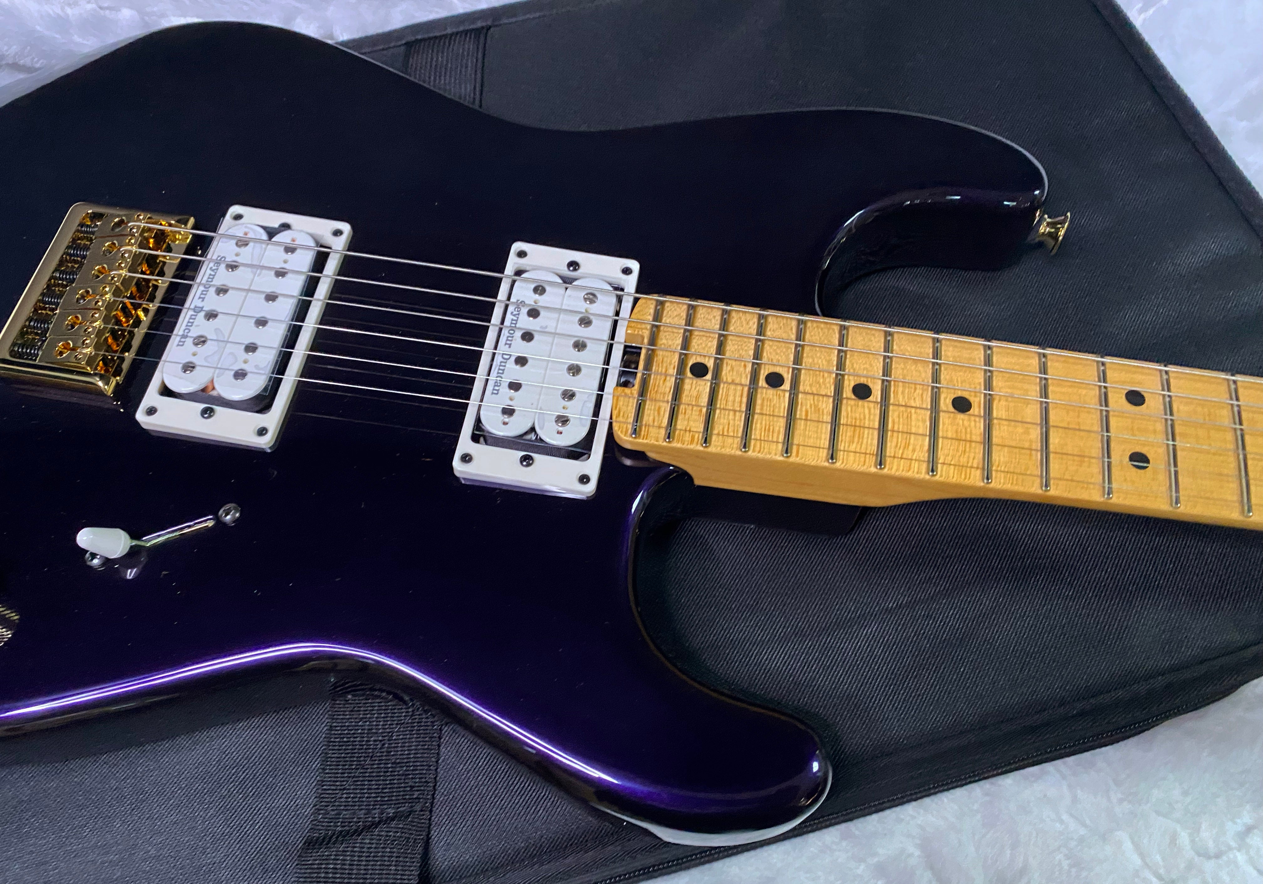 NEW! Charvel American Neo-Classic San Dimas SD1 HH HT - Hard Tail - Seymour Duncan Pick-UPs - Velvet Midnight - Authorized Dealer - 7.5 lbs - G07361