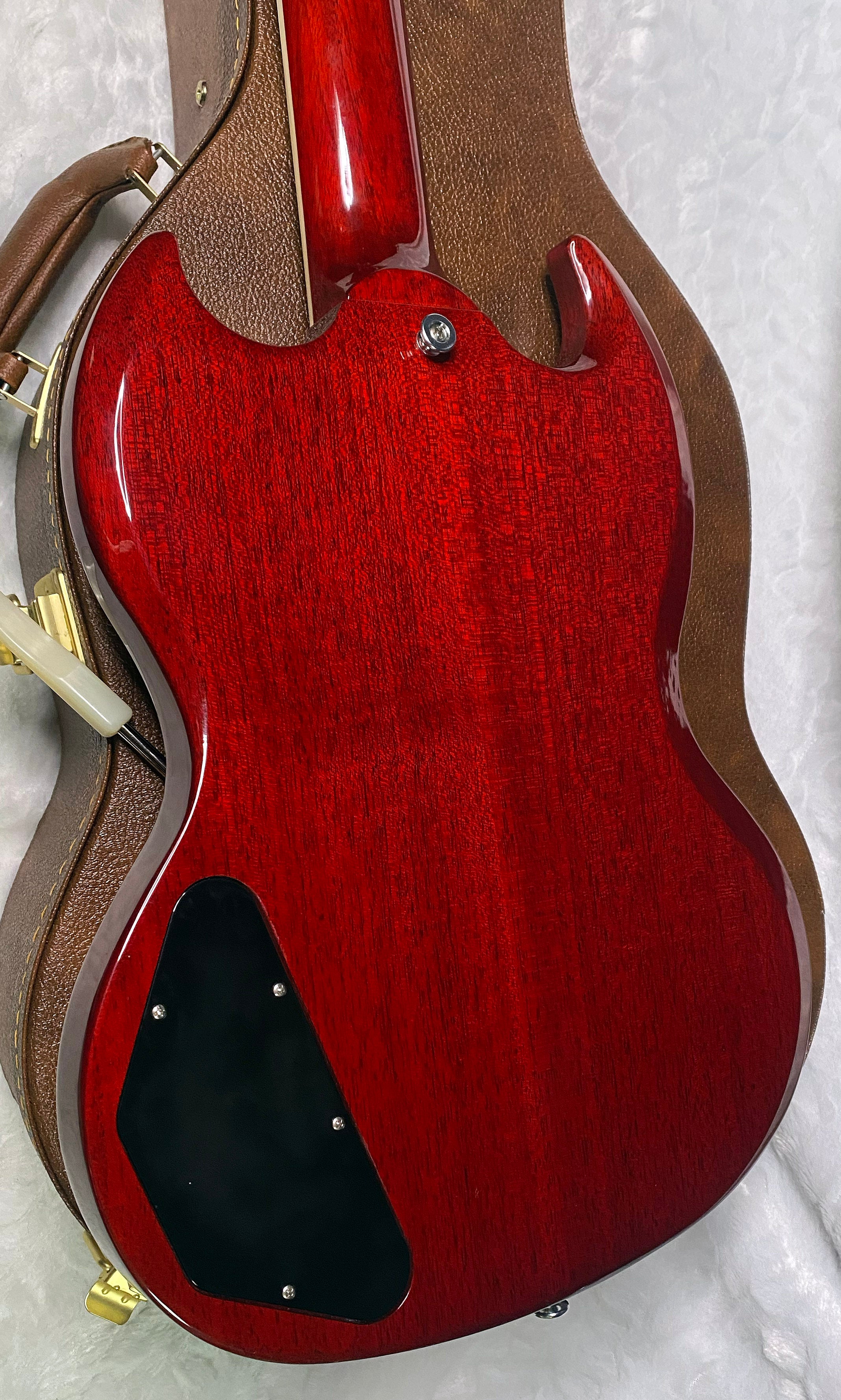 NEW! Gibson SG Standard '61 Maestro Vibrola Vintage Cherry - 7.1 lbs - Authorized Dealer! G07394