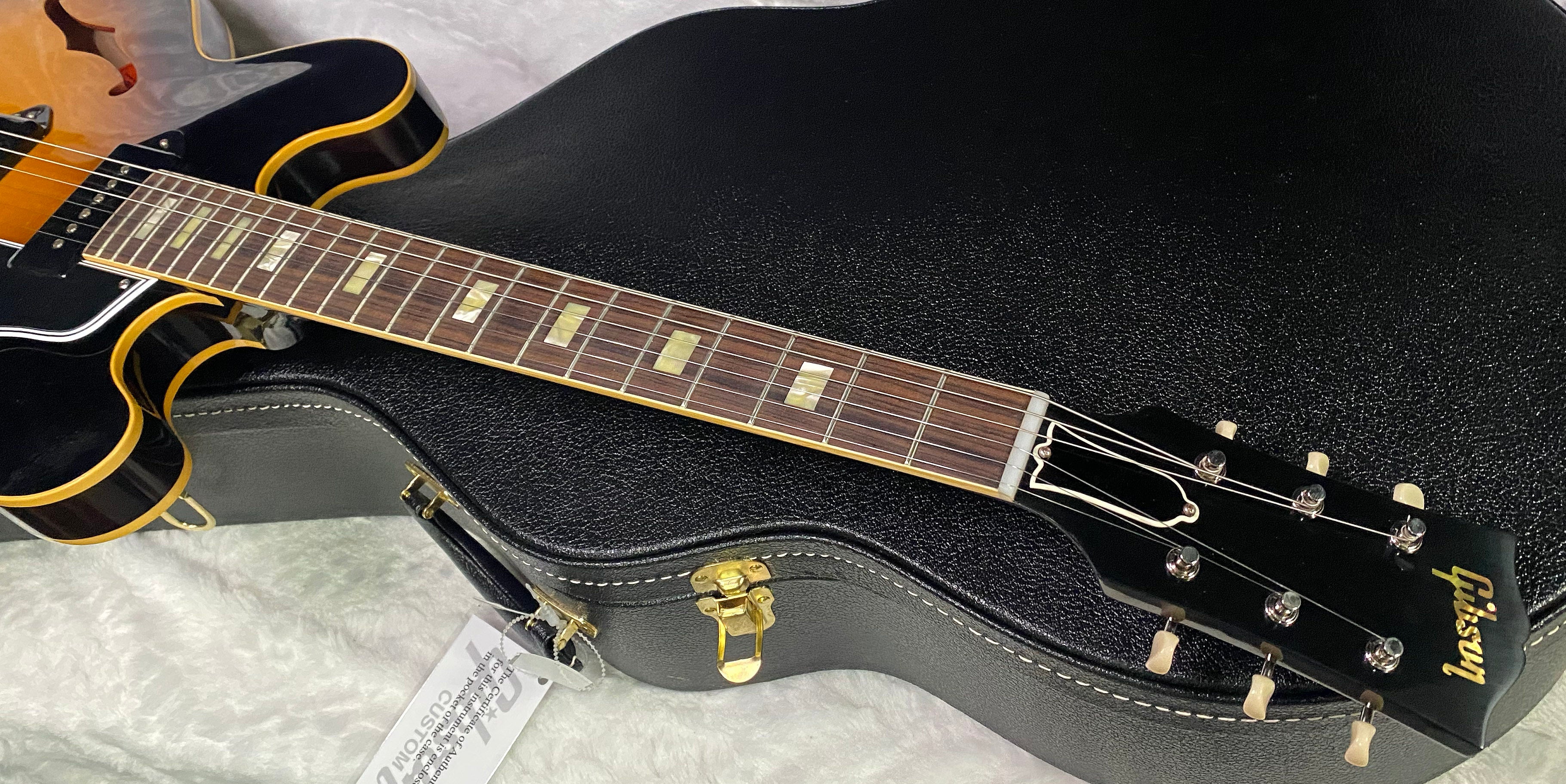 NEW! Gibson Custom Shop 1962 ES-330 TD Reissue Electric Guitar - Vintage Burst VOS - Authorized Dealer - Only 6.1lbs - In-Stock! G07236