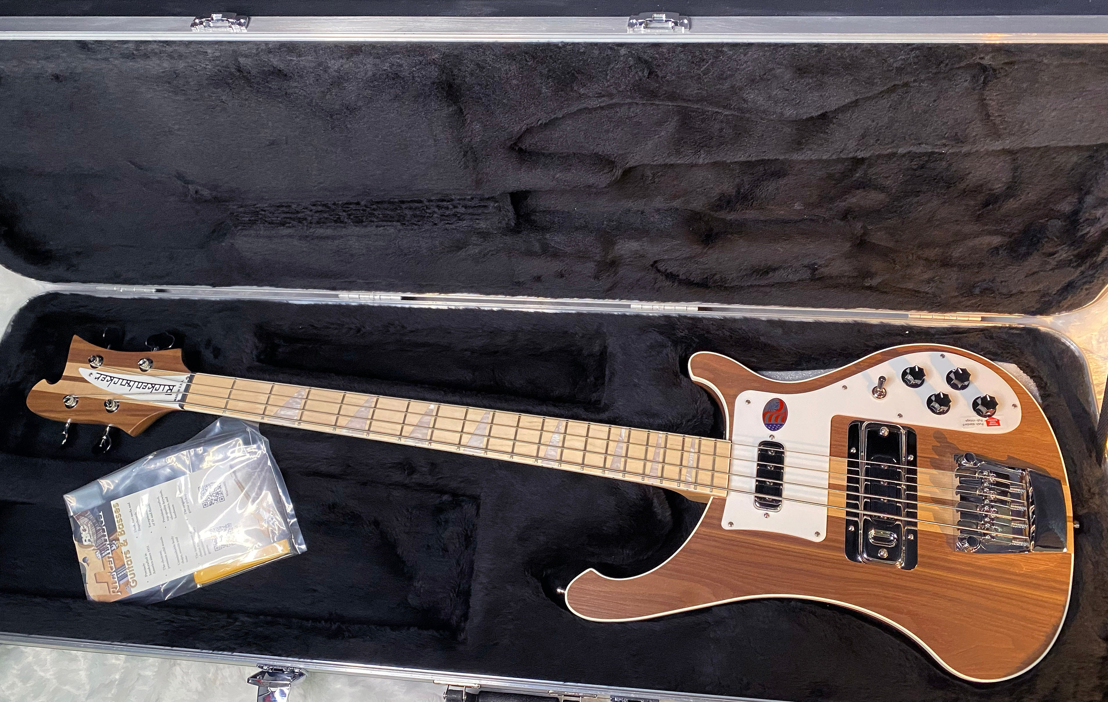NEW! Rickenbacker 4003 W Walnut - 4-String Bass - Authorized Dealer - 8.65lbs - G06773