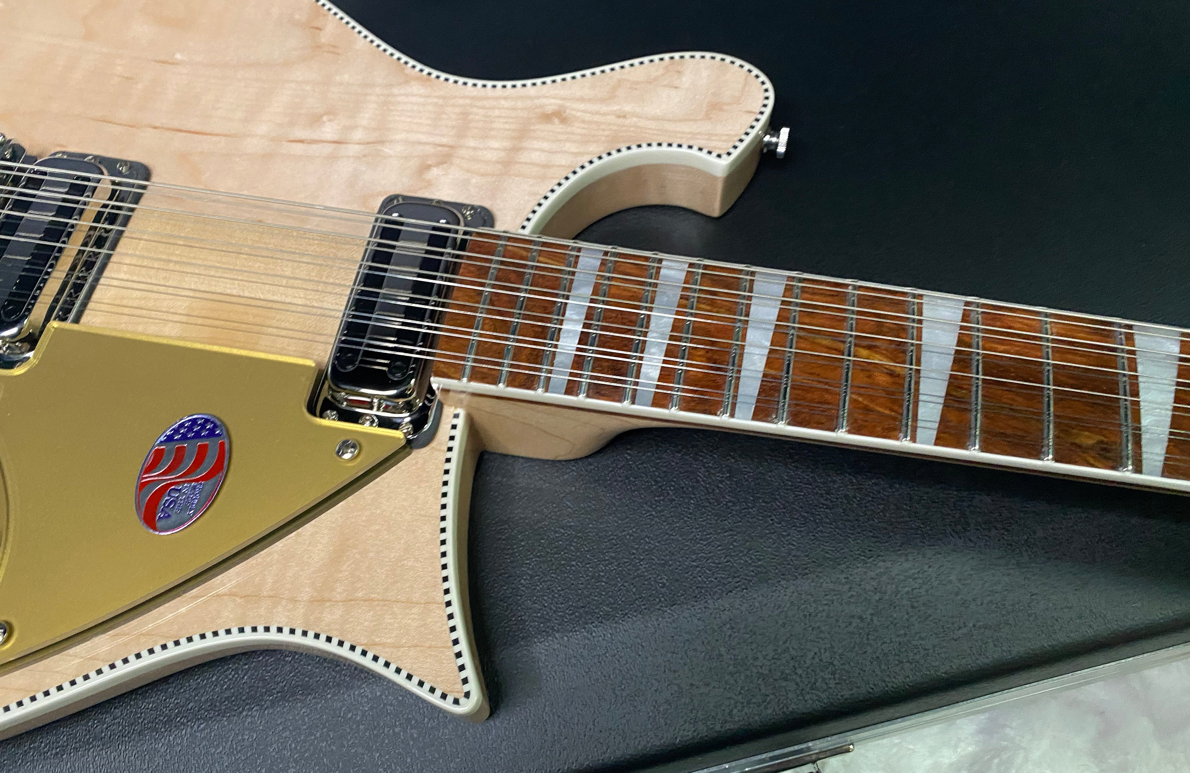 NEW! Rickenbacker 660/12 Maple Glo MG 7.55 lbs - Authorized Dealer - In Stock Ready to Ship- G07395