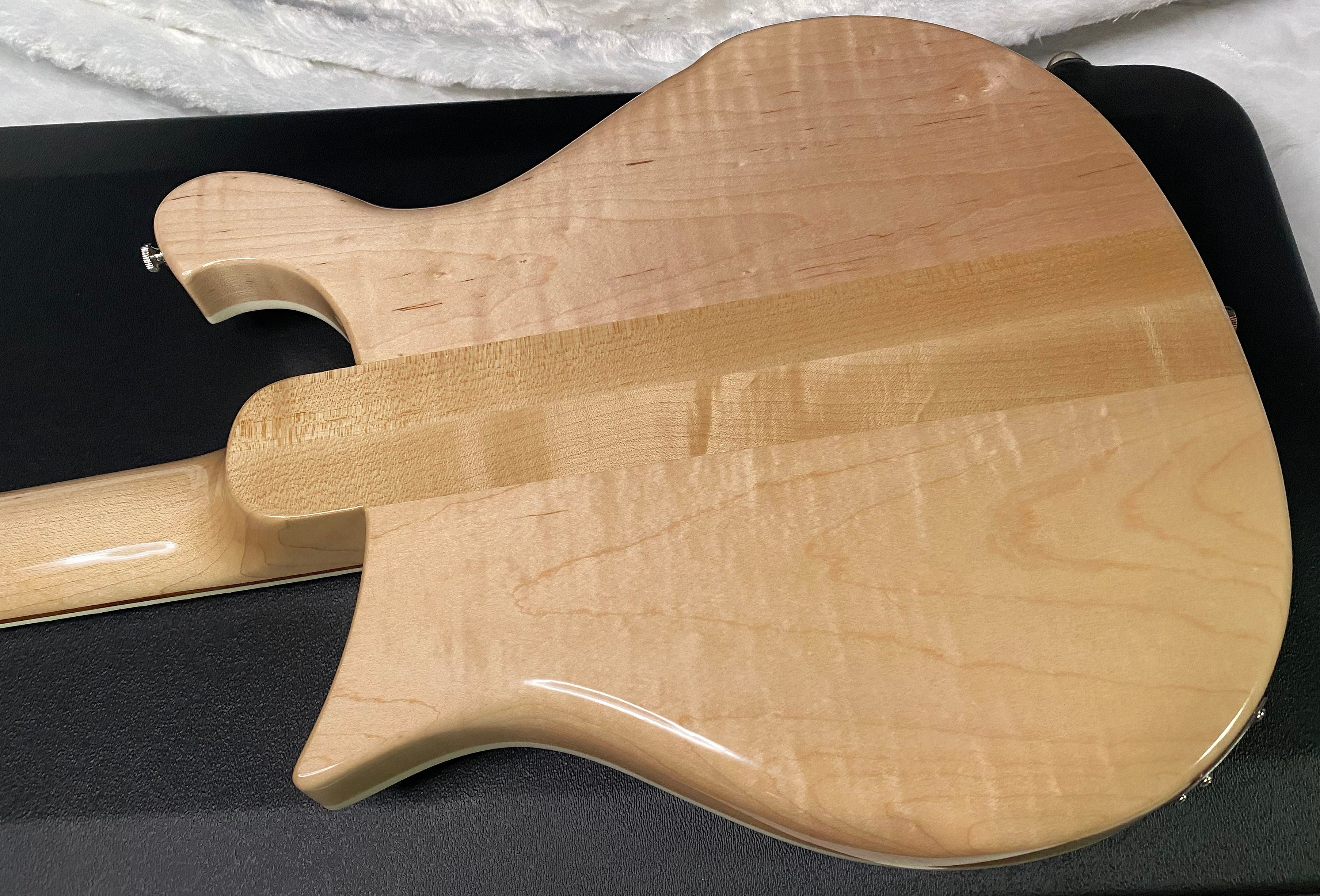 NEW! Rickenbacker 660/12 Maple Glo MG 7.55 lbs - Authorized Dealer - In Stock Ready to Ship- G07395