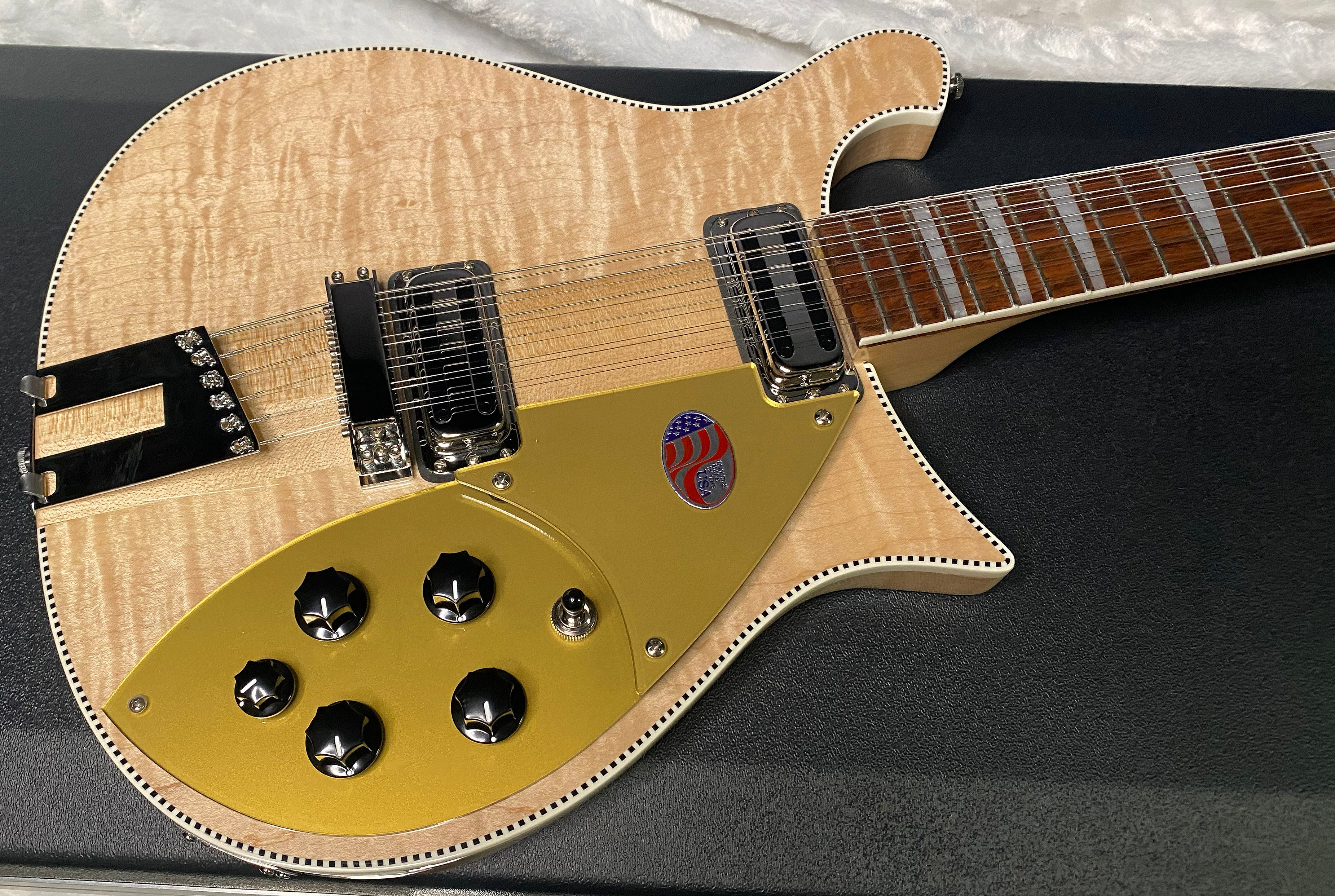 NEW! Rickenbacker 660/12 Maple Glo MG - Only 7.2 lbs - Authorized Dealer - G07403
