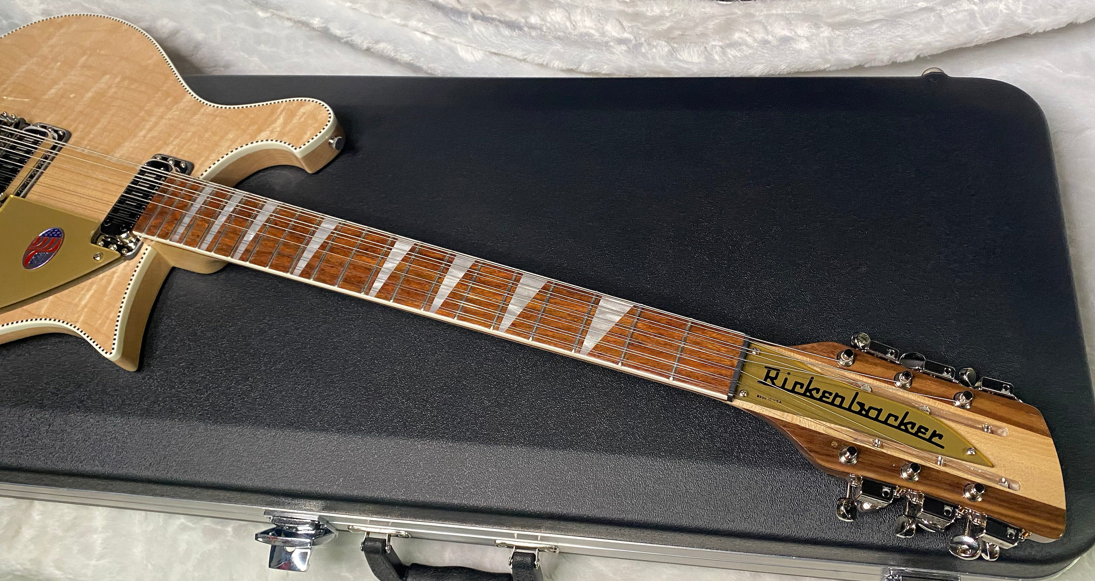 NEW! Rickenbacker 660/12 Maple Glo MG - Only 7.2 lbs - Authorized Dealer - G07403