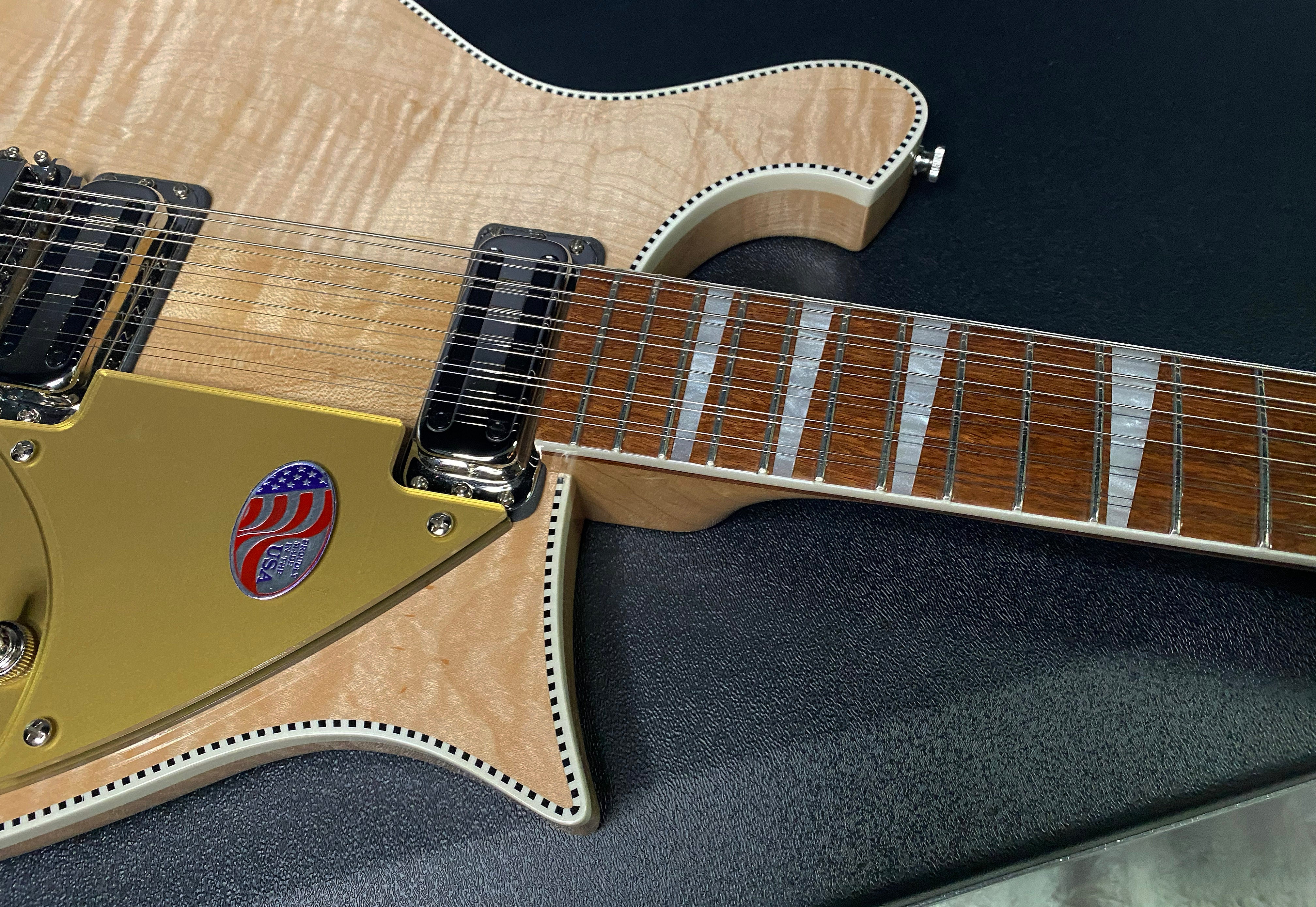 NEW! Rickenbacker 660/12 Maple Glo MG - Only 7.7 lbs - Authorized Dealer - G07398