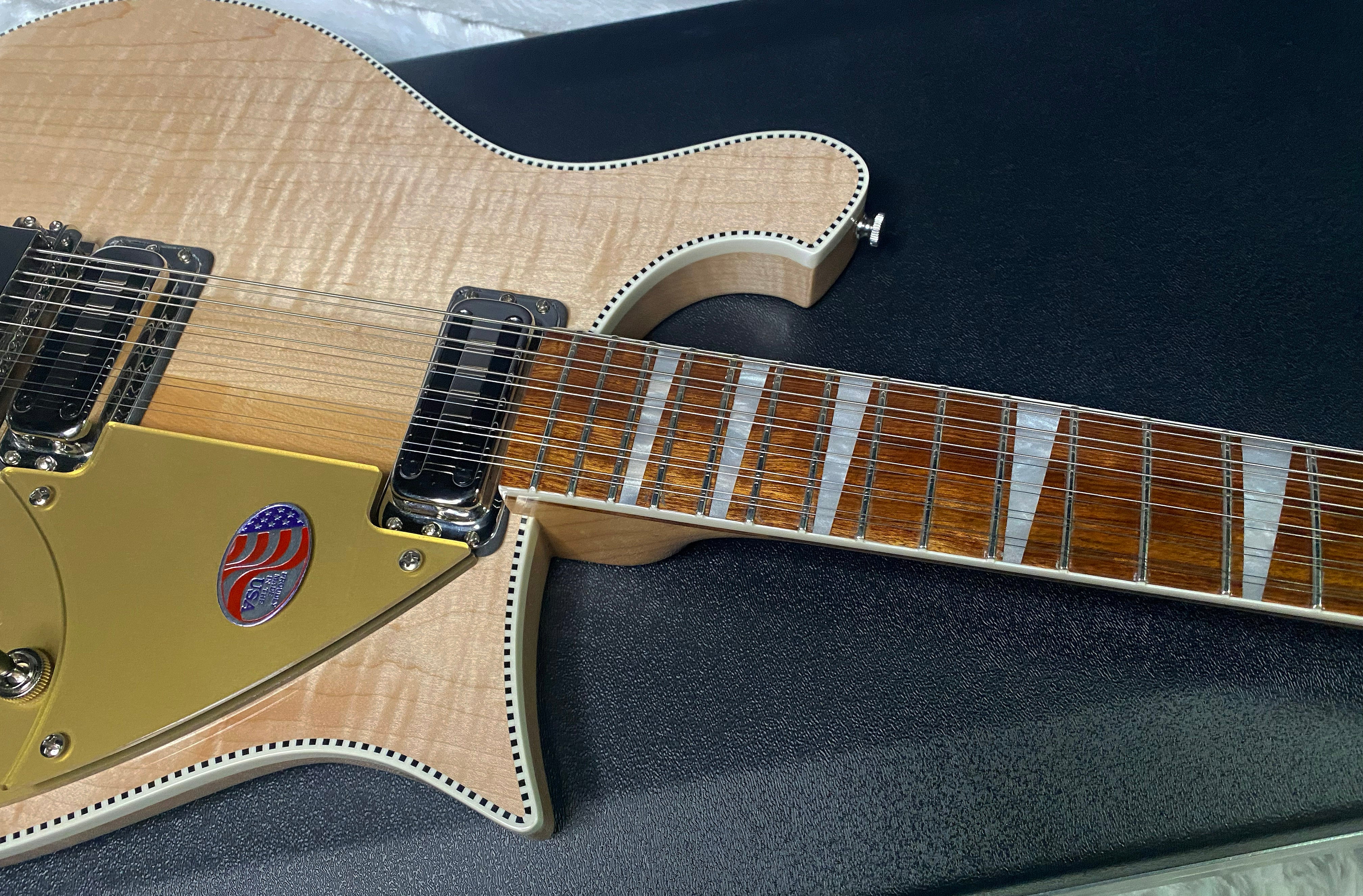 NEW! Rickenbacker 660/12 Maple Glo MG - Only 7.35 lbs - Authorized Dealer - G07401