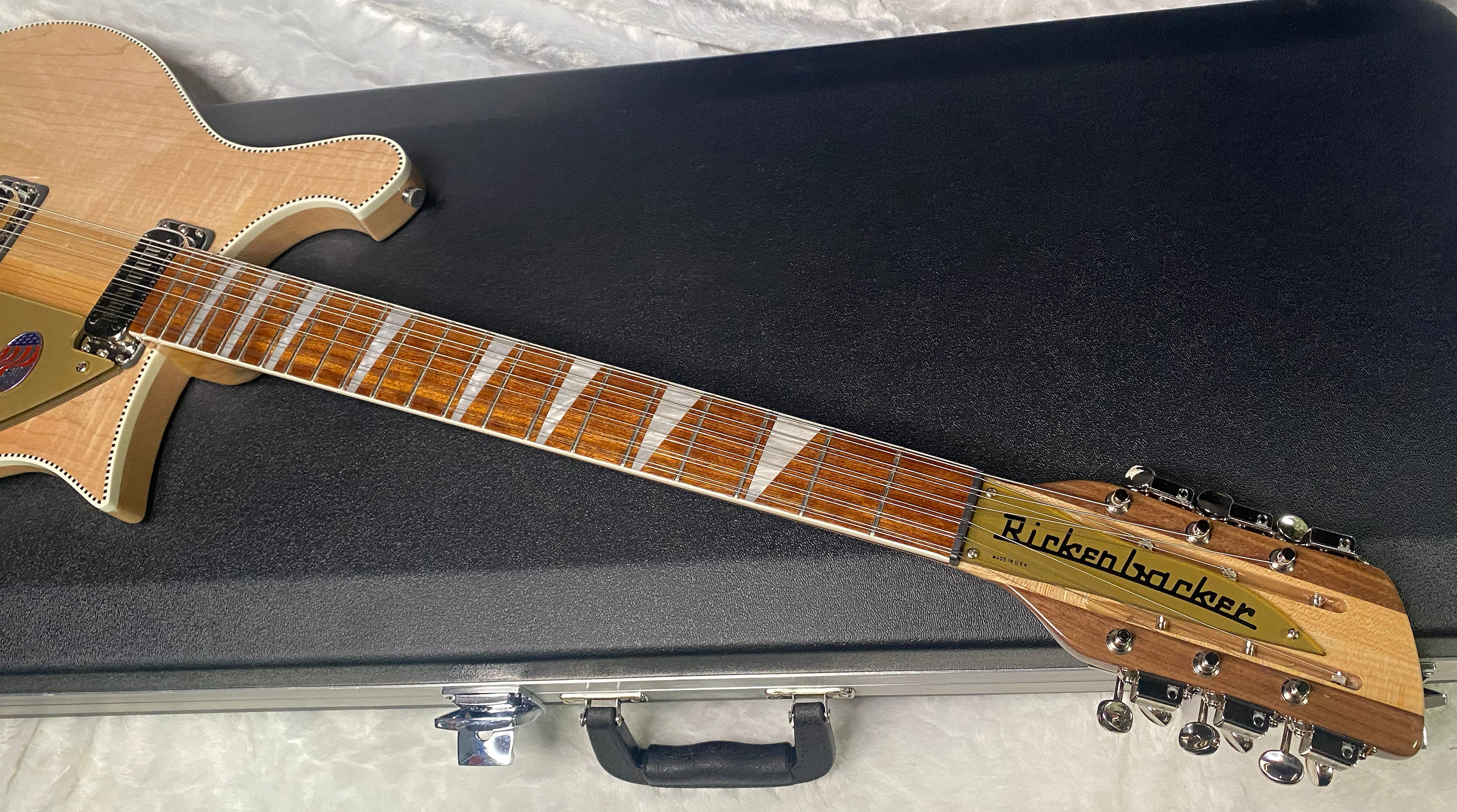 NEW! Rickenbacker 660/12 Maple Glo MG - Only 7.35 lbs - Authorized Dealer - G07401