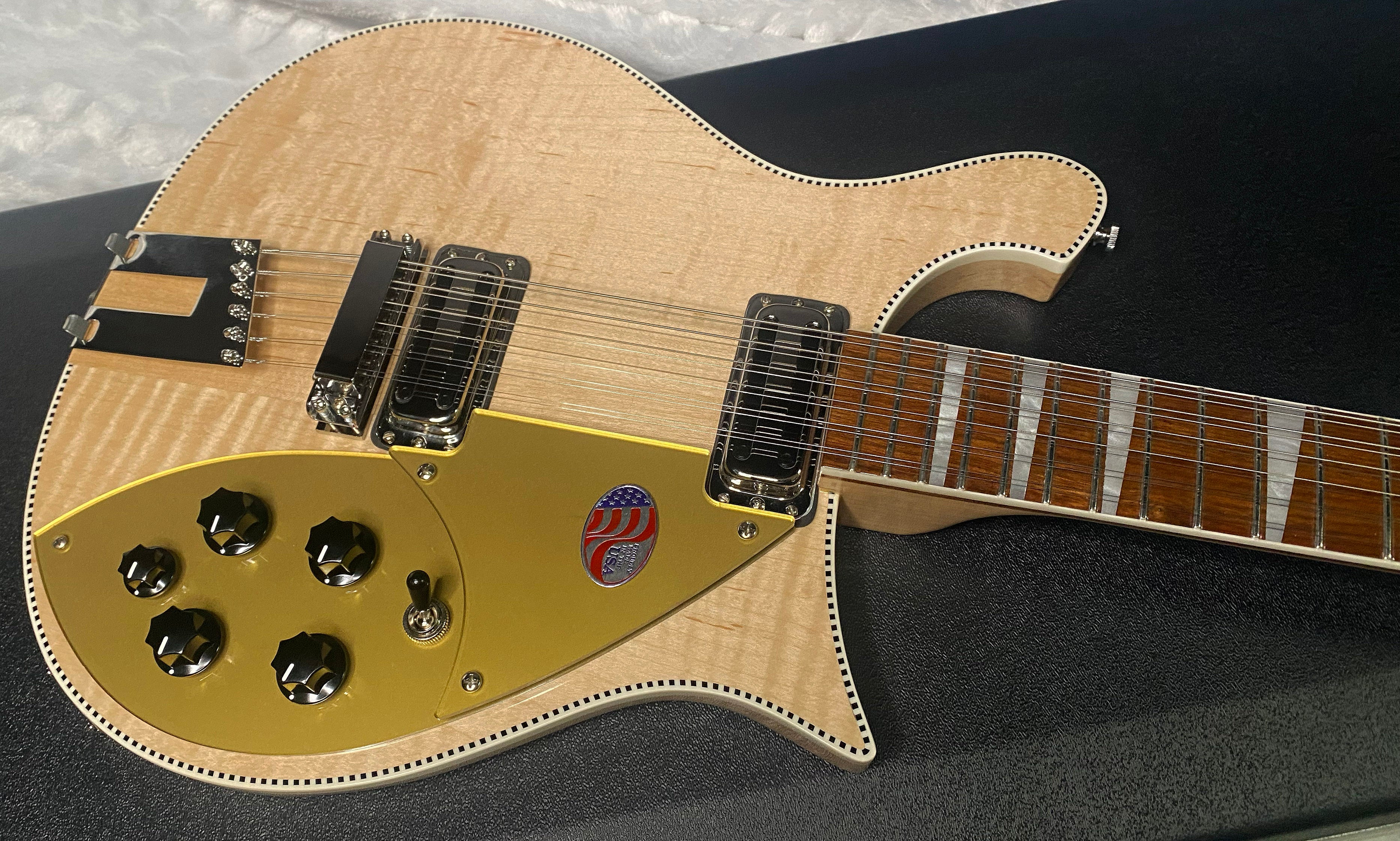 NEW! Rickenbacker 660/12 Maple Glo MG - Only 7.2 lbs - Authorized Dealer - G07400