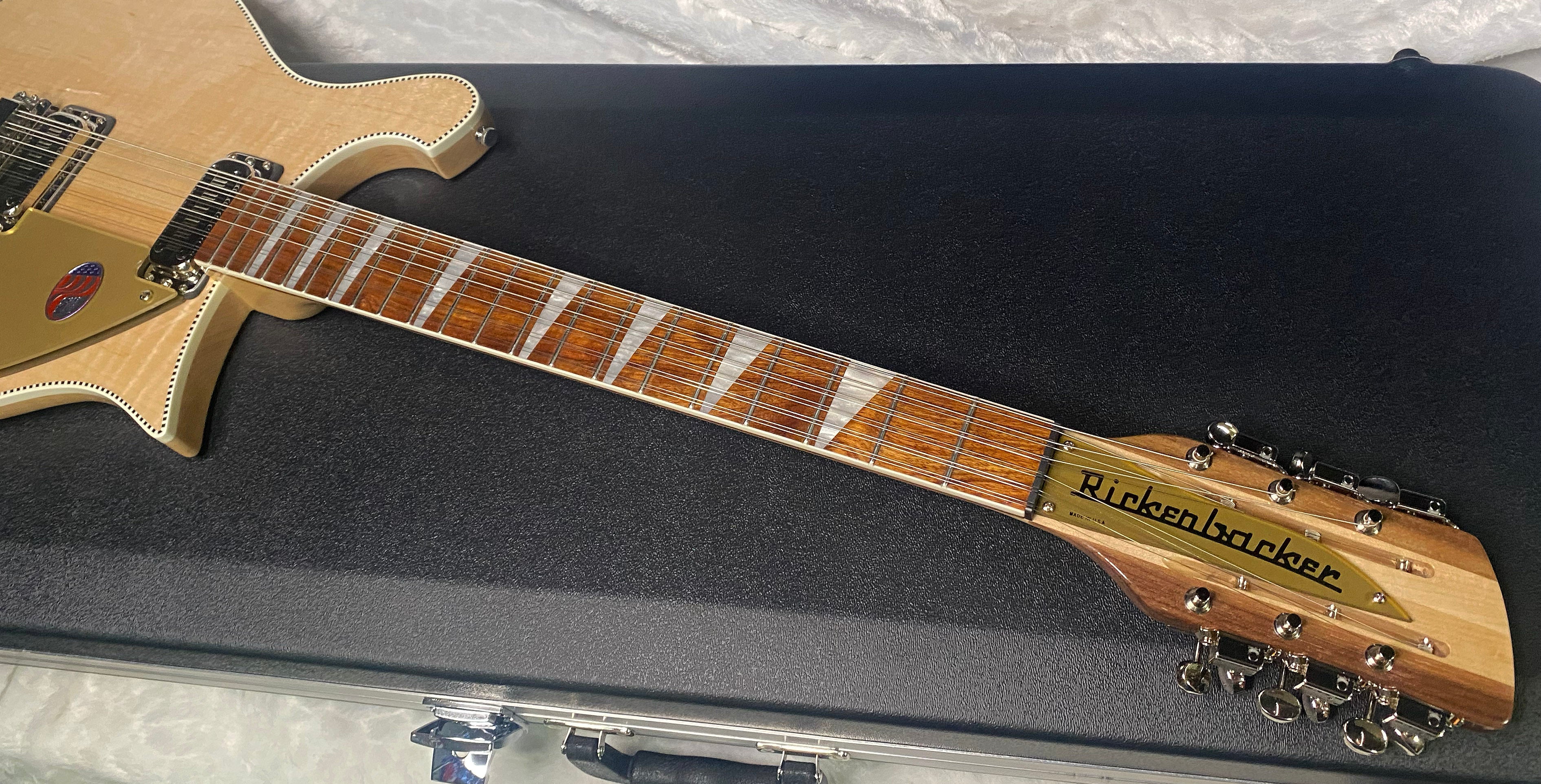 NEW! Rickenbacker 660/12 Maple Glo MG - Only 7.2 lbs - Authorized Dealer - G07400